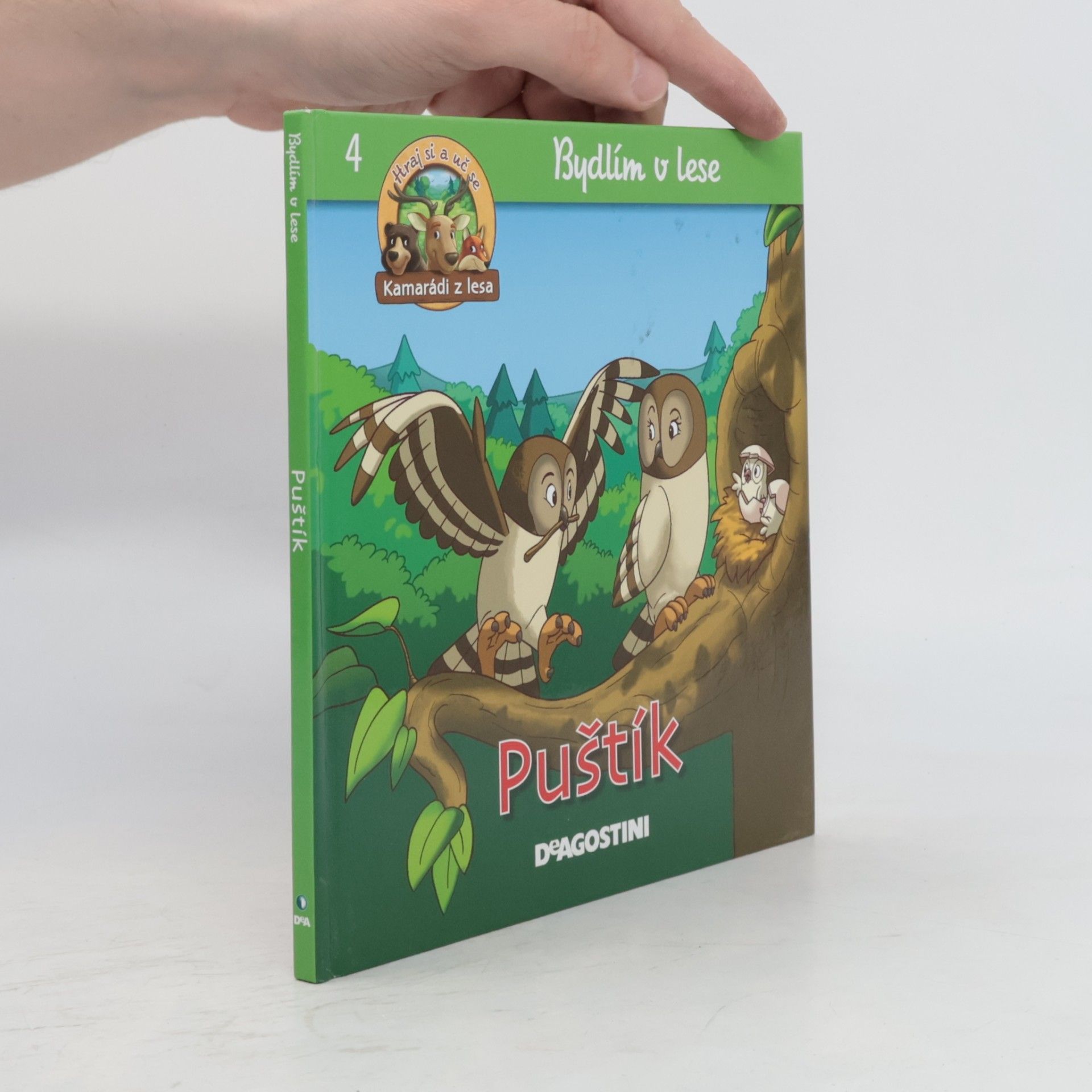 Collectif d'auteurs Bydlím v lese 4. Puštík