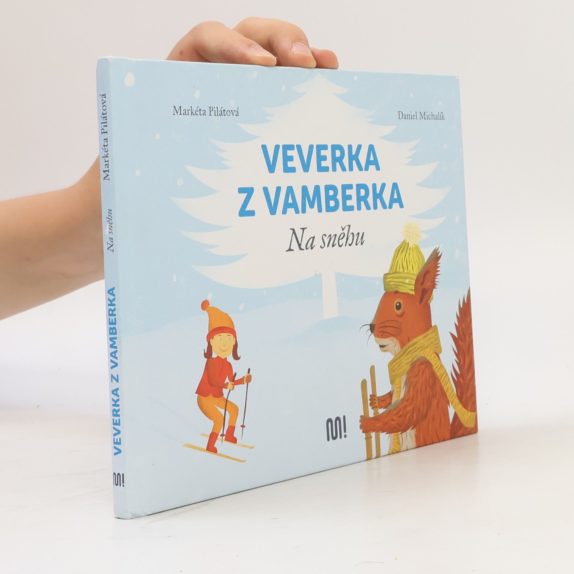 Veverka z Vamberka. Na sněhu
