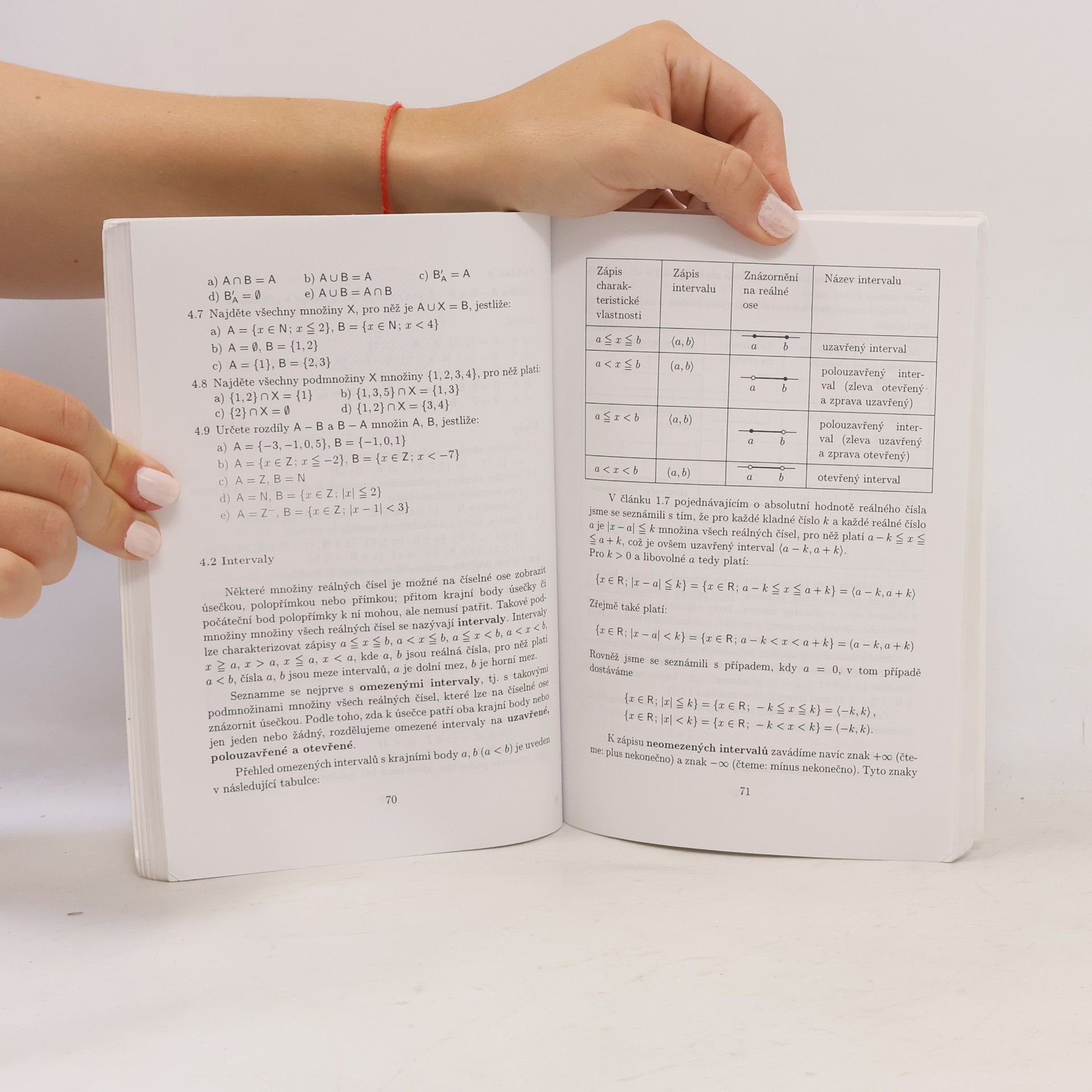 Ivan Bušek Matematika pro gymnázia. Základní poznatky z matematiky