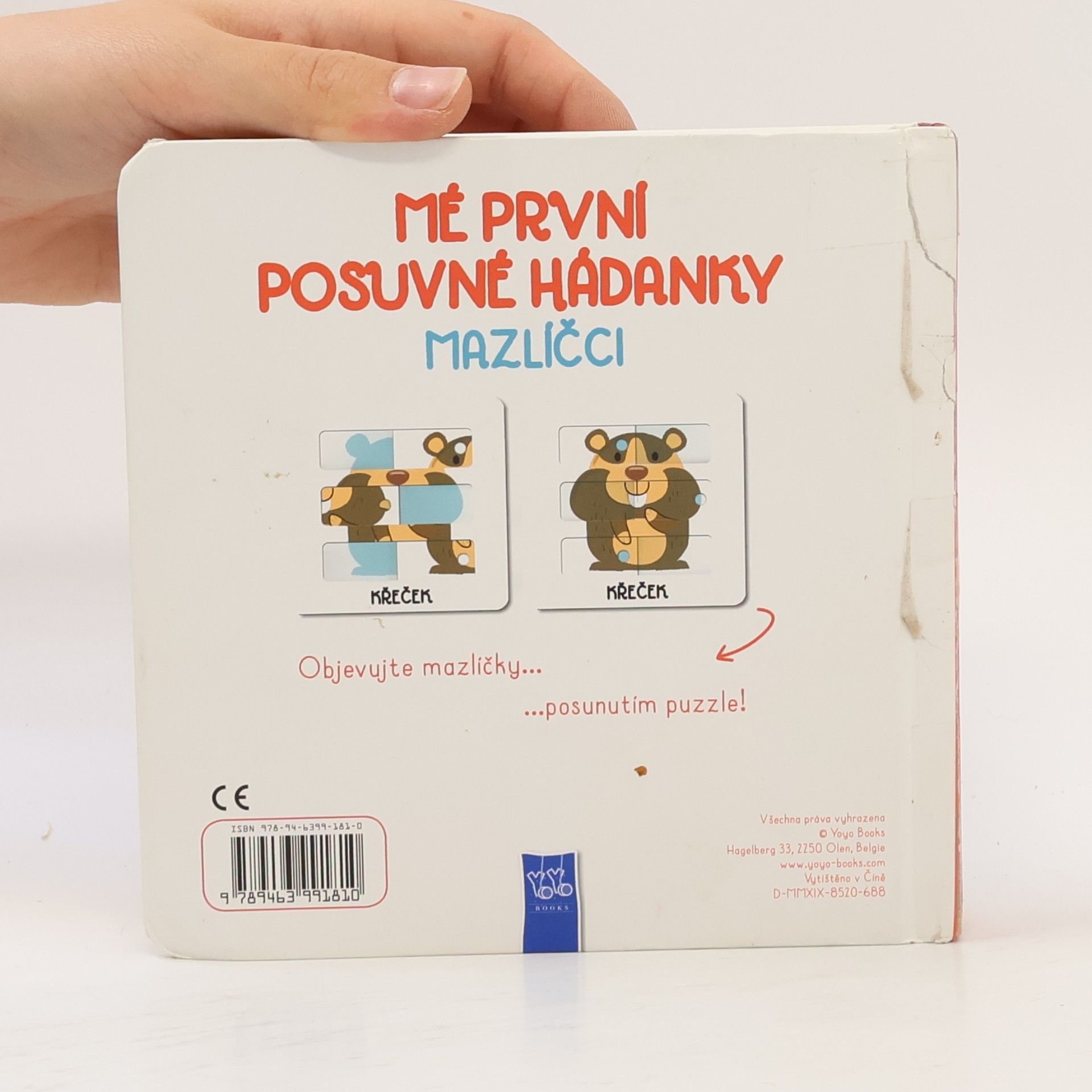 Collectif d'auteurs Mé první posuvné hádanky Mazlíčci
