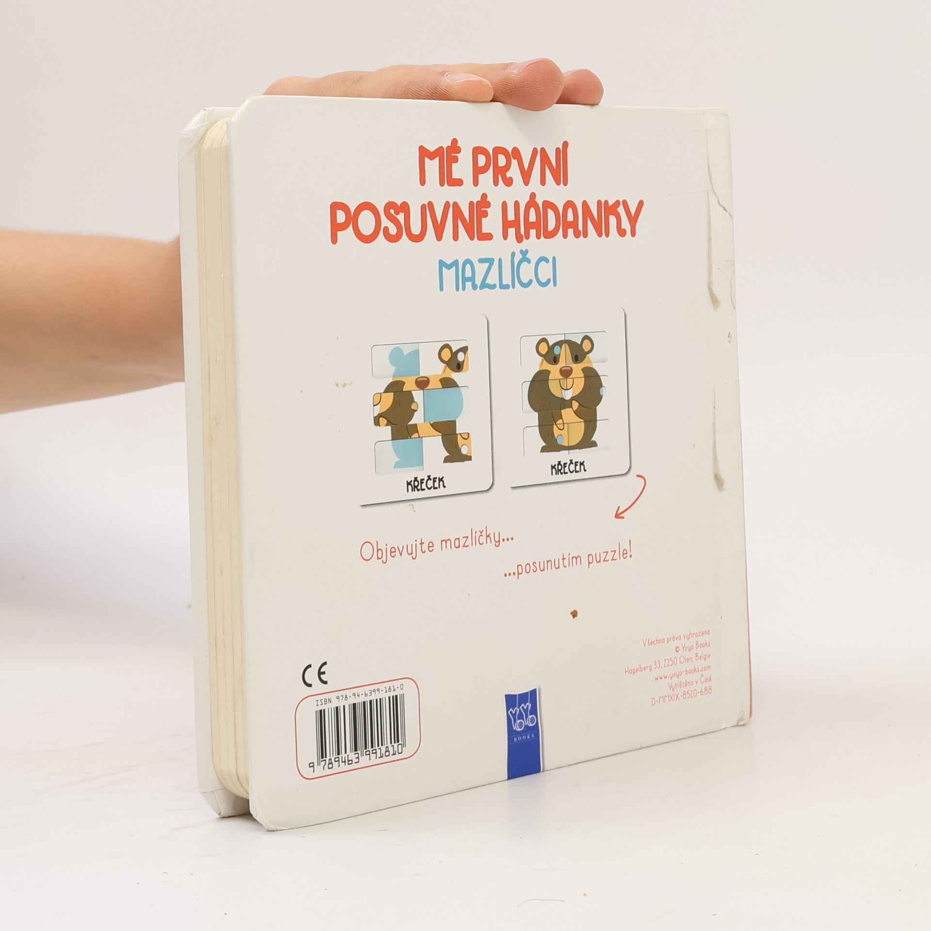 Collectif d'auteurs Mé první posuvné hádanky Mazlíčci