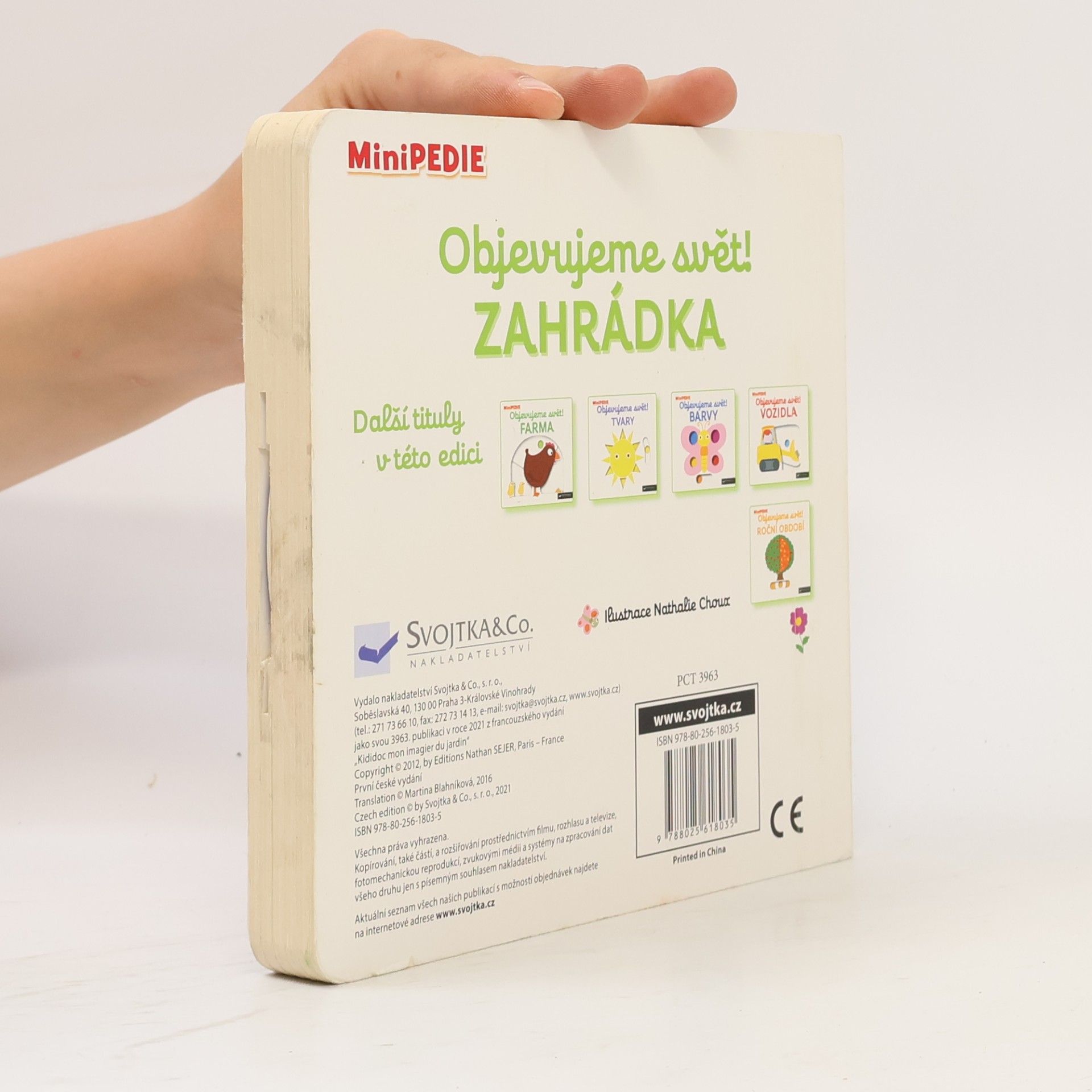 Nathalie Choux Objevujeme svět! Zahrádka