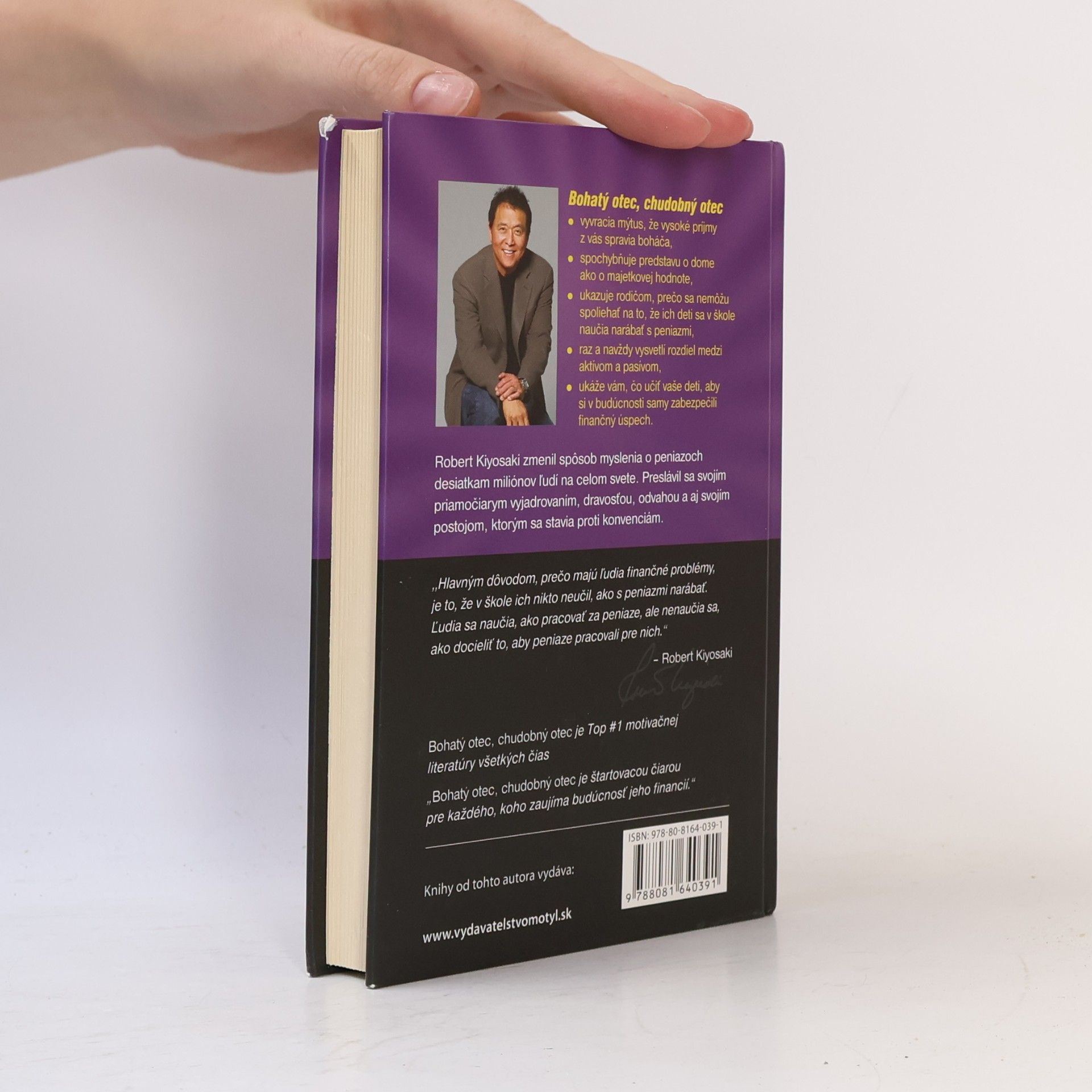 Robert Kiyosaki Bohatý otec chudobný otec Čo bohatí učia svoje deti a chudobní nie