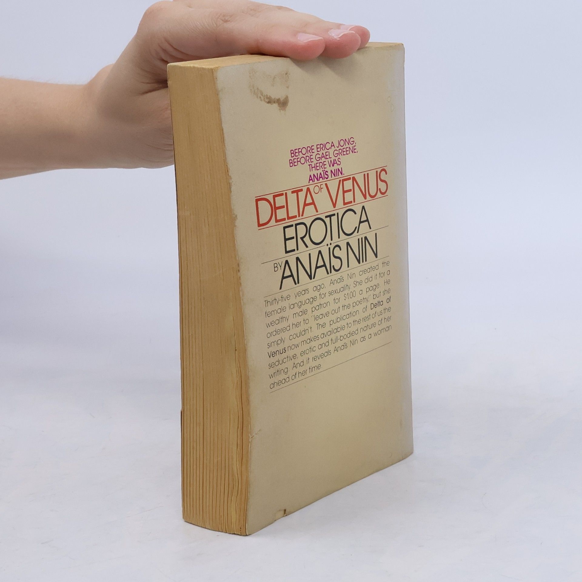 Anaïs Nin A Bantam International Edition: Delta of Venus