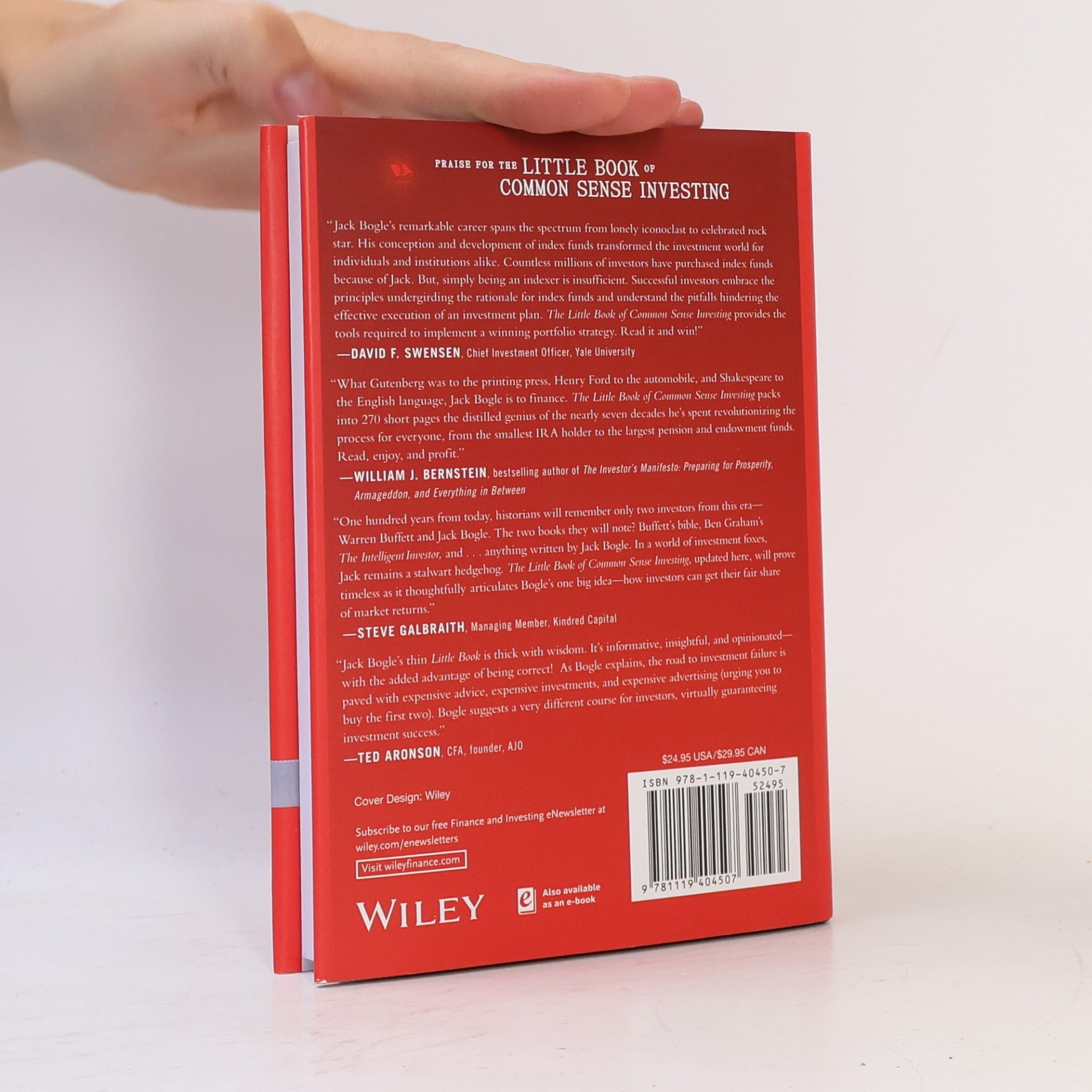 John C. Bogle The little book of common sense investing : the only way to guarantee your fair share of stock market returns