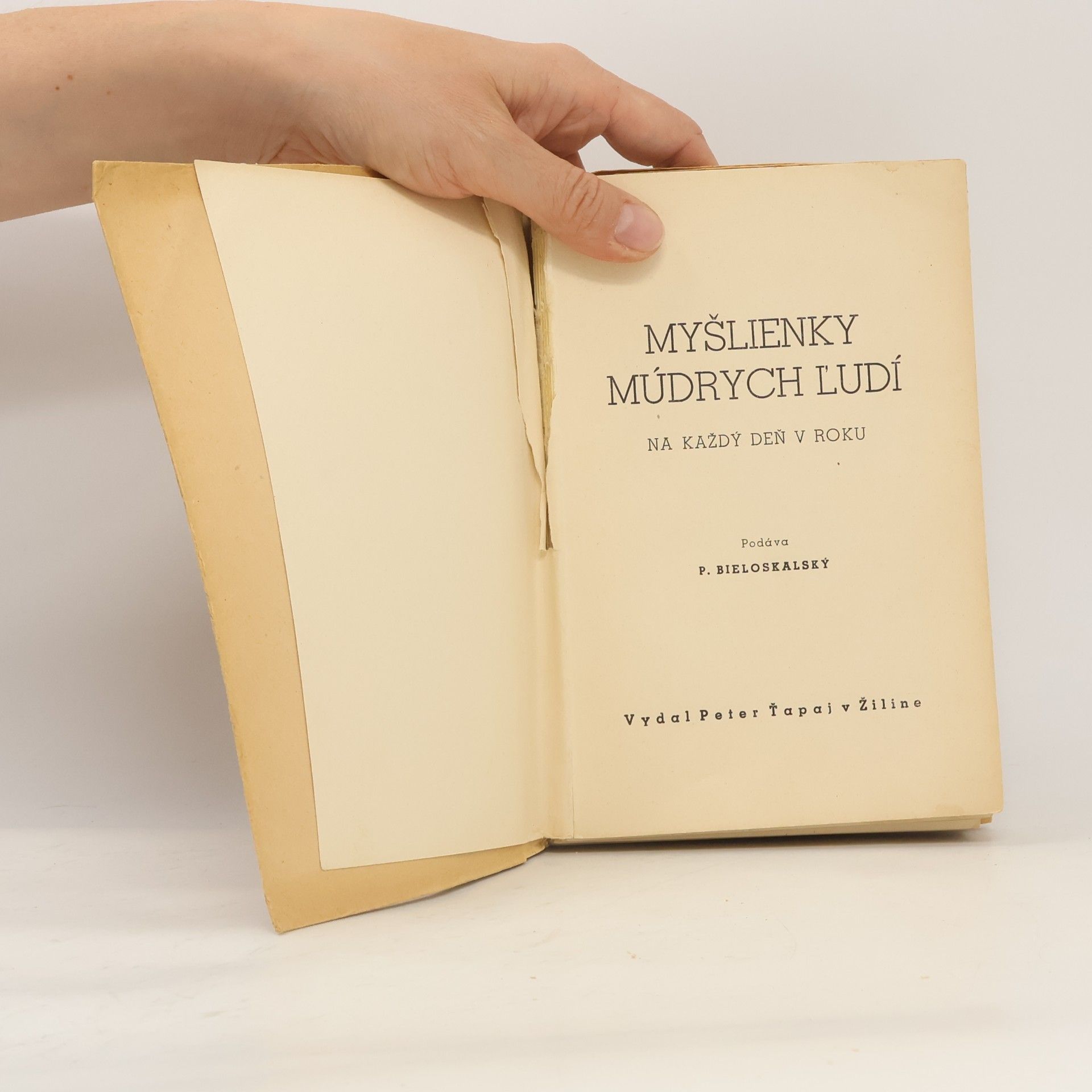 P. Bieloskalský Myšlienky múdrych ľudí