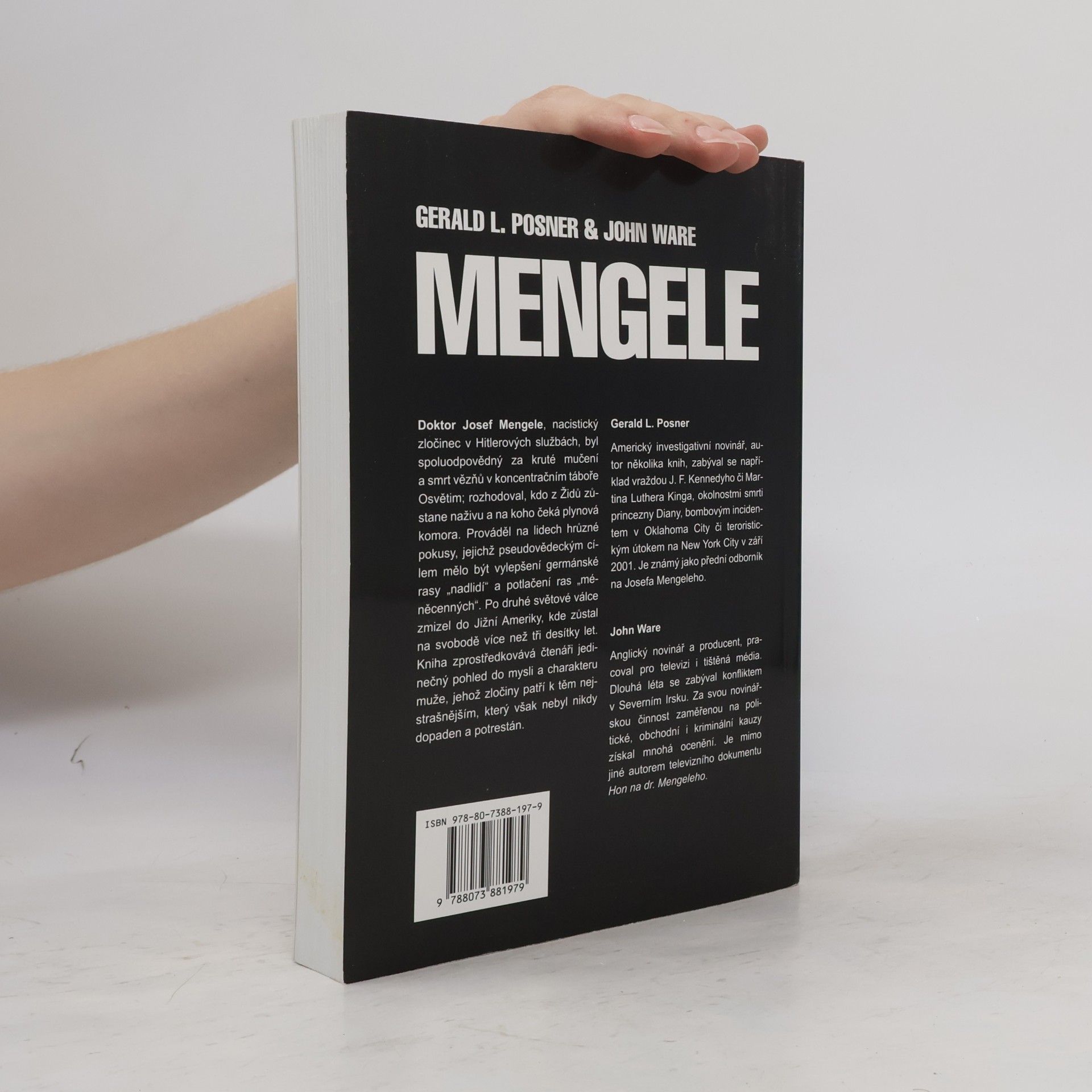 Gerald Posner Mengele