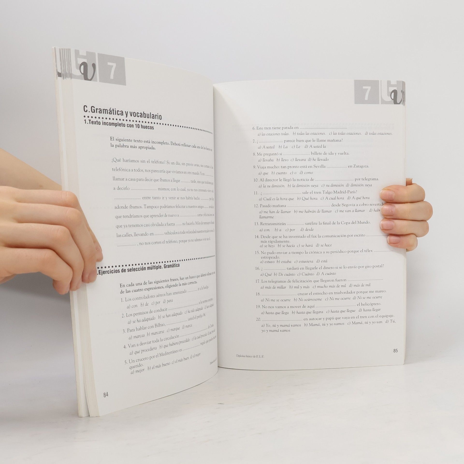 Rosa Maria de Castro Preparación Diploma Básico. Español lengua extranjera