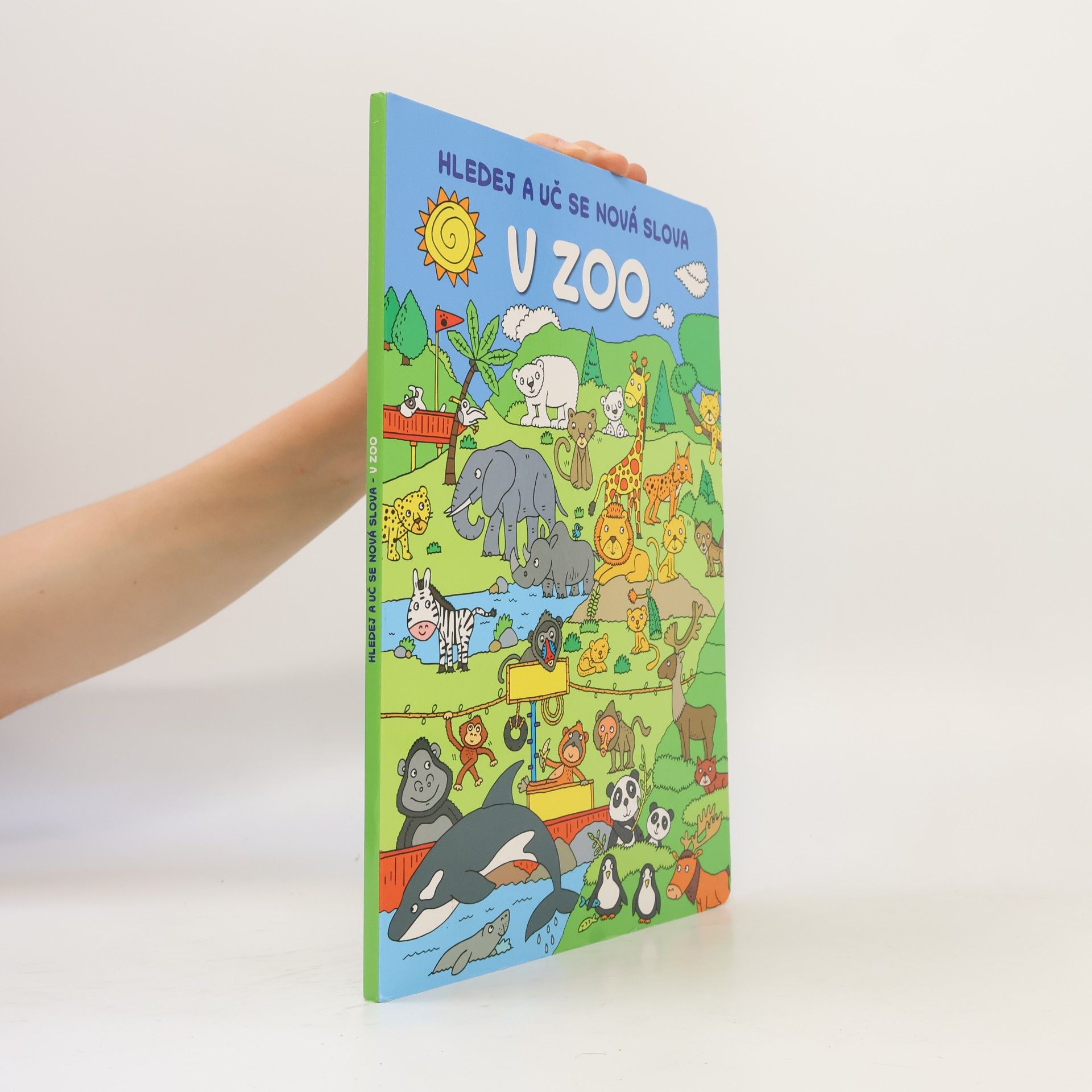 Collectif d'auteurs Hledej a uč se nová slova: V zoo