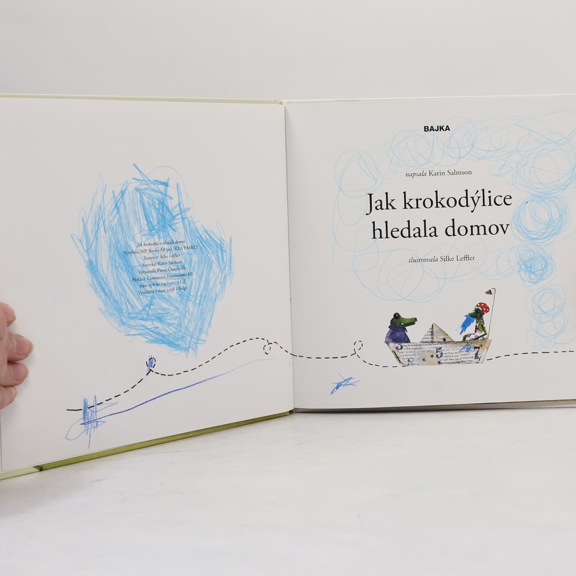 Karin Salmson Jak krokodýlice hledala domov