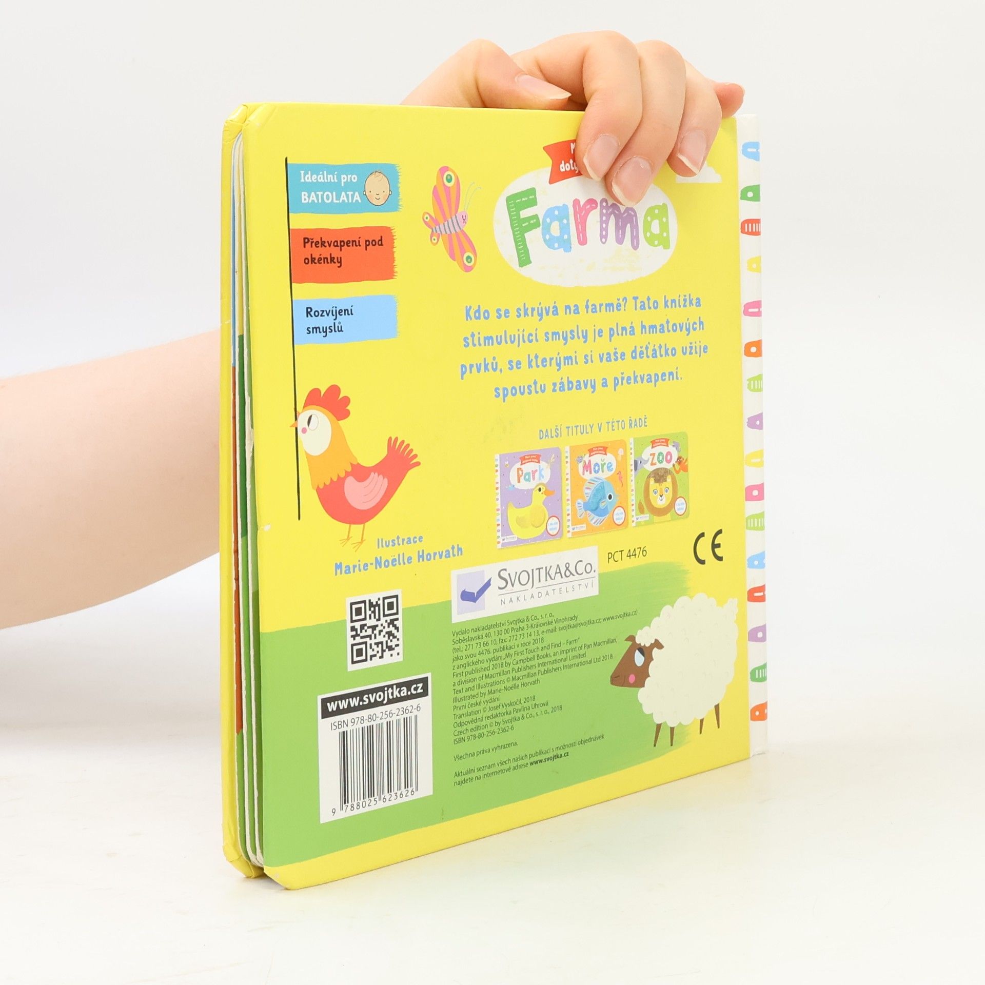 Marie Noëlle Horvath Farma – Moje první dotyková knížka