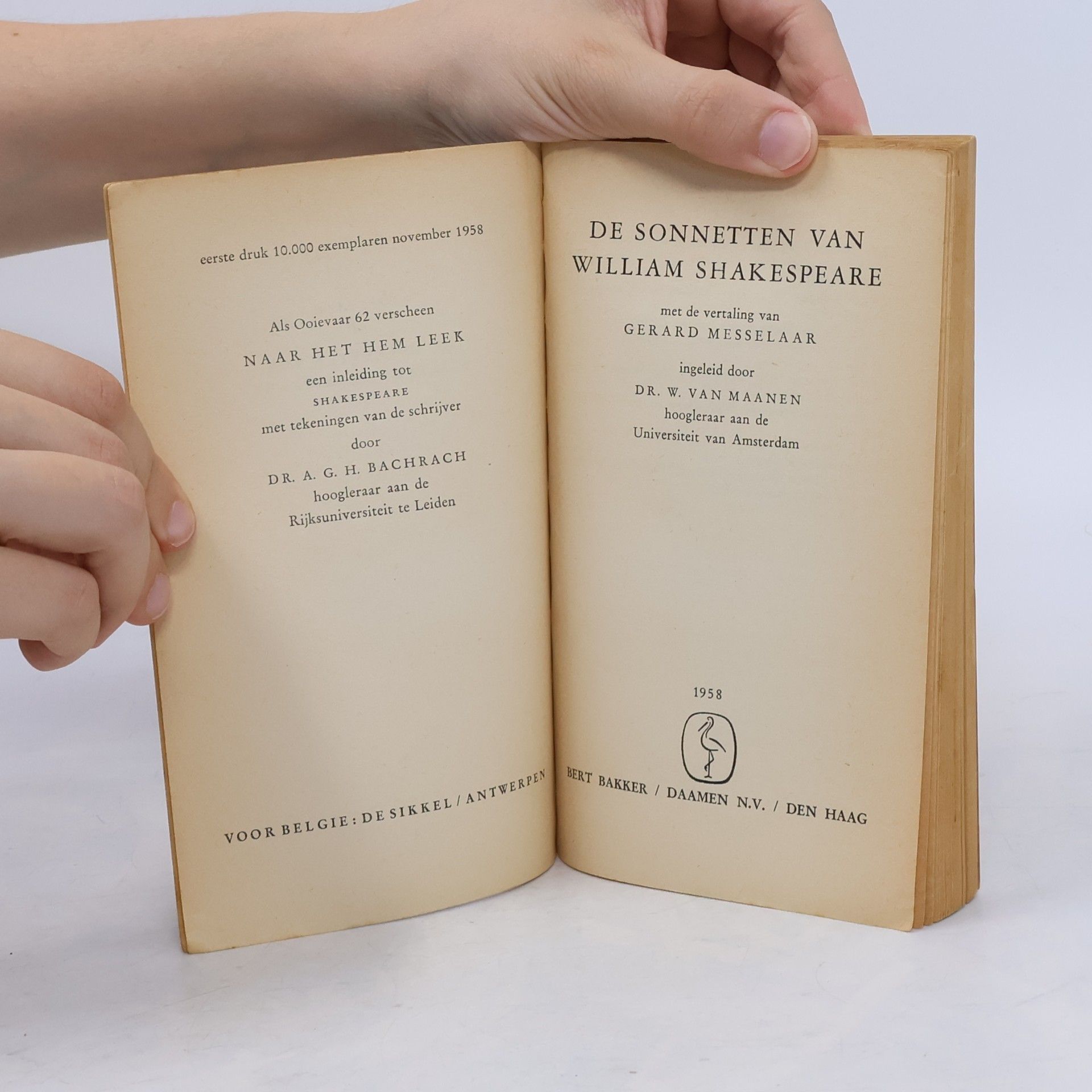 William Shakespeare De sonnetten van Shakespeare