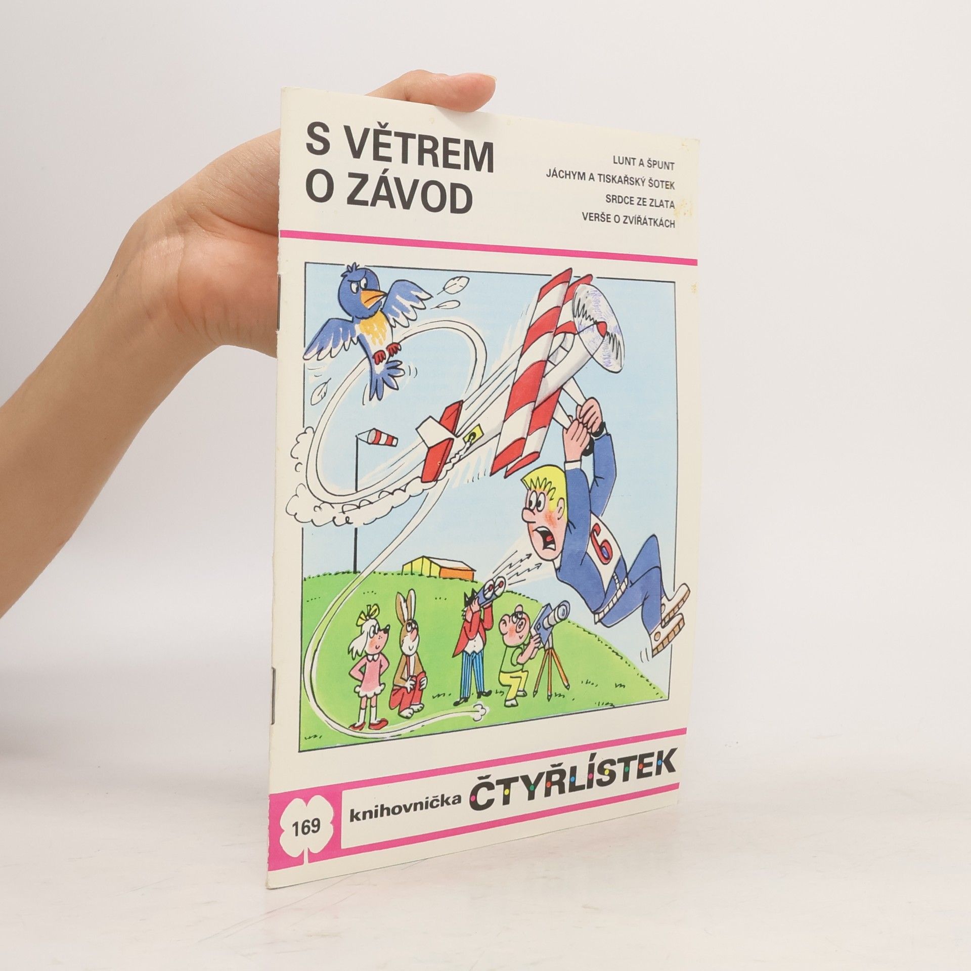 Čtyřlístek 169. S větrem o závod