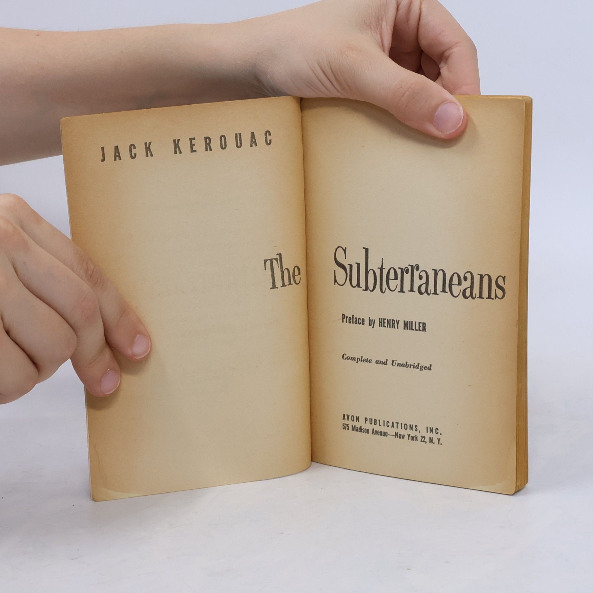 Jack Kerouac The Subterraneans