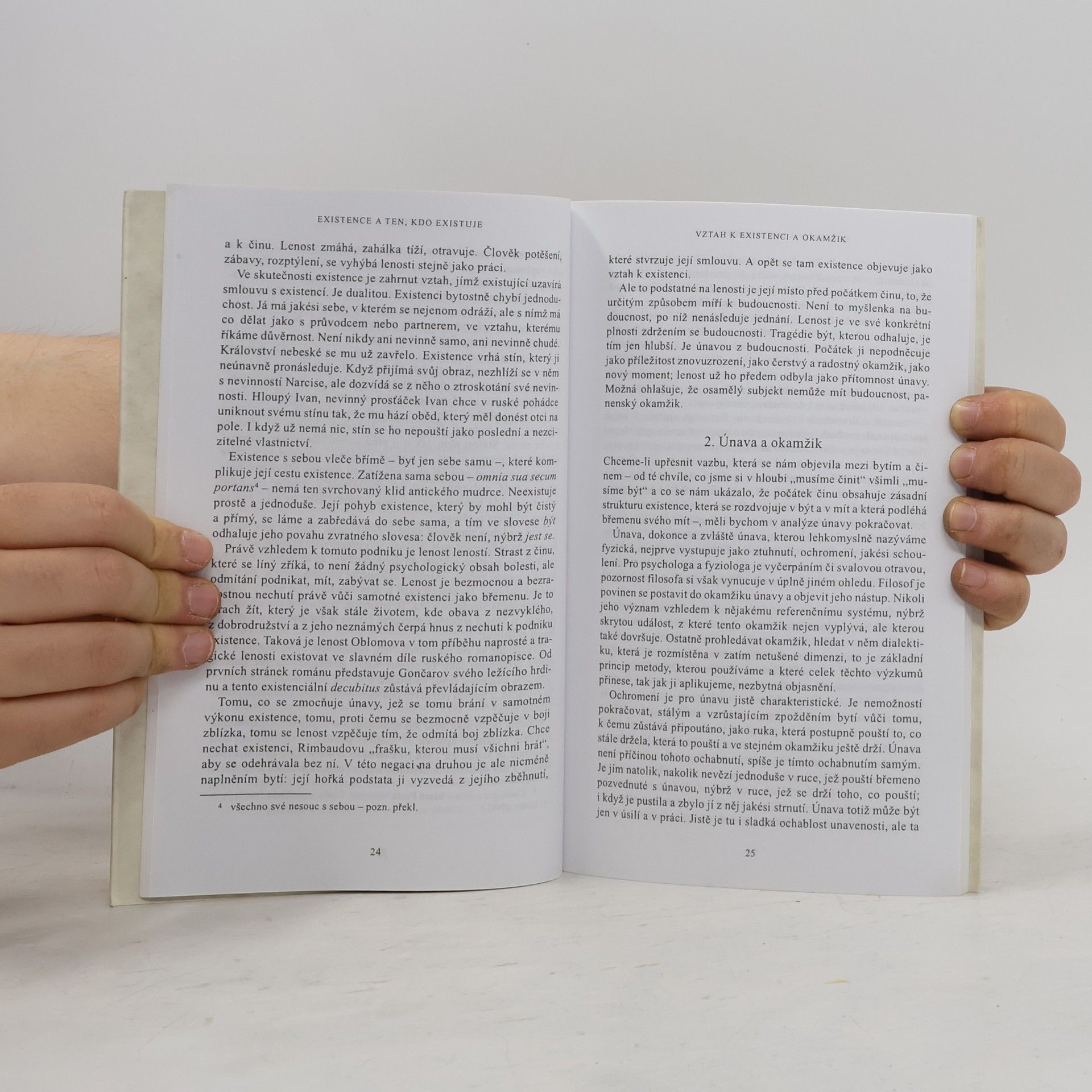 Emmanuel Levinas Existence a ten, kdo existuje