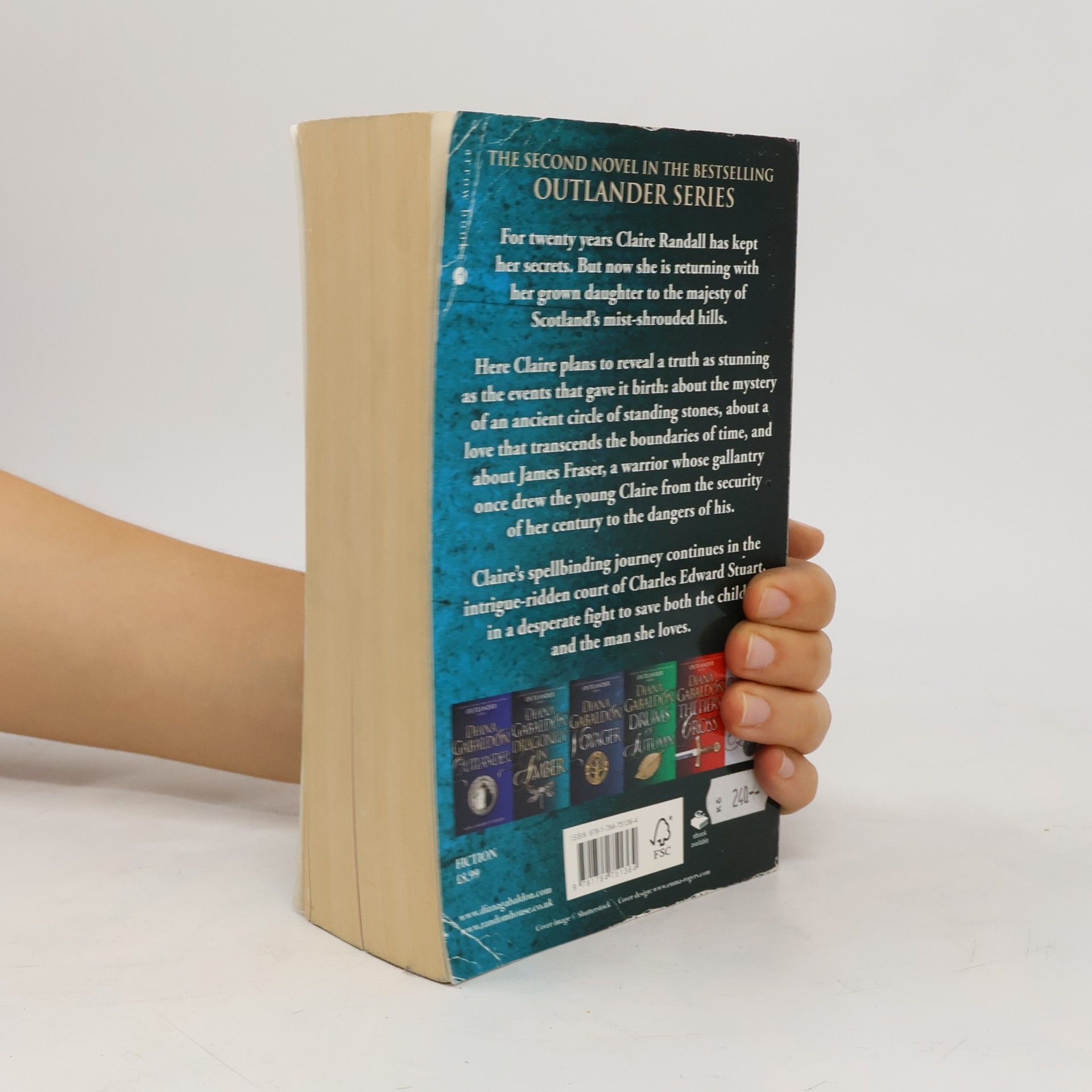 Diana Gabaldon Dragonfly in amber
