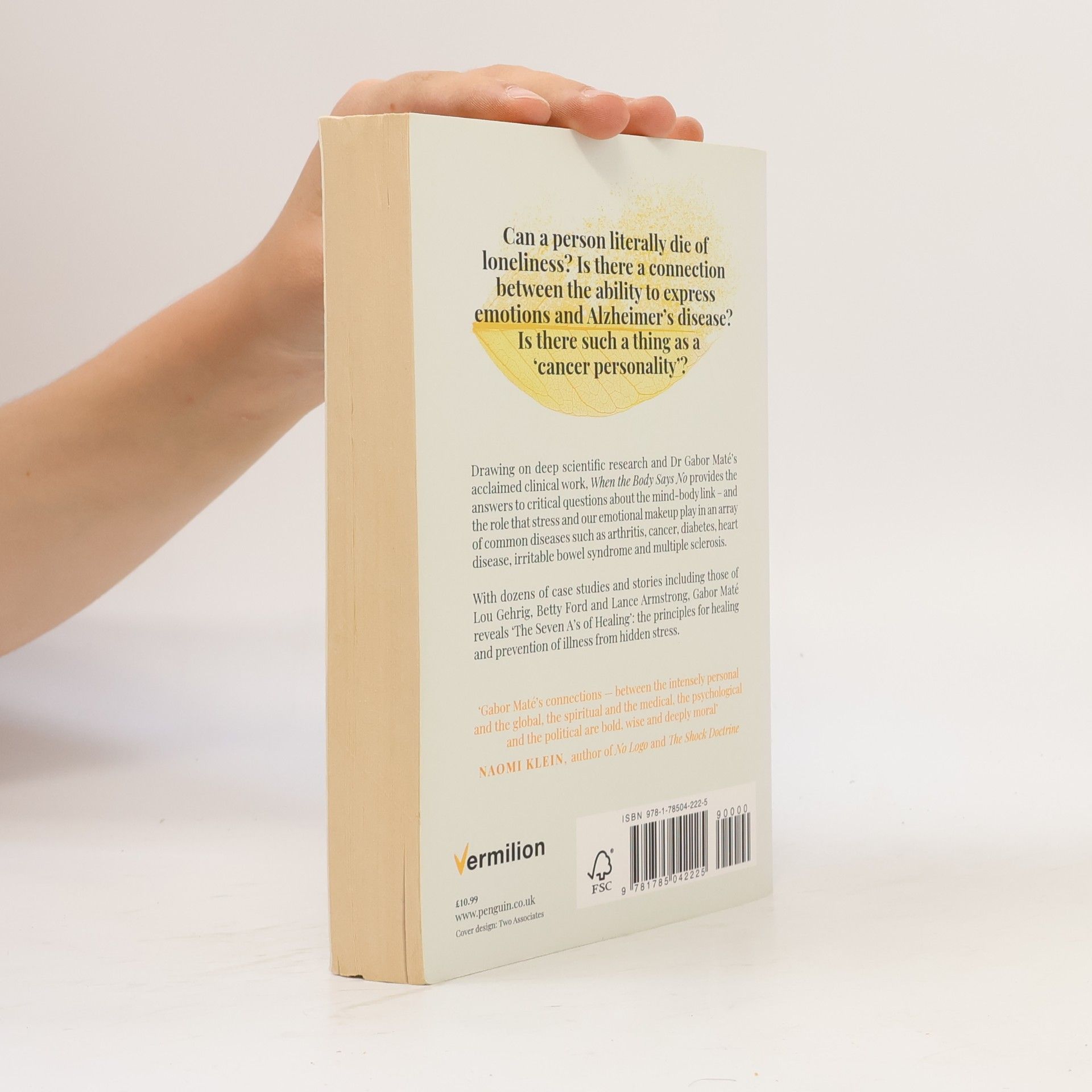Gabor Maté When the Body Says No