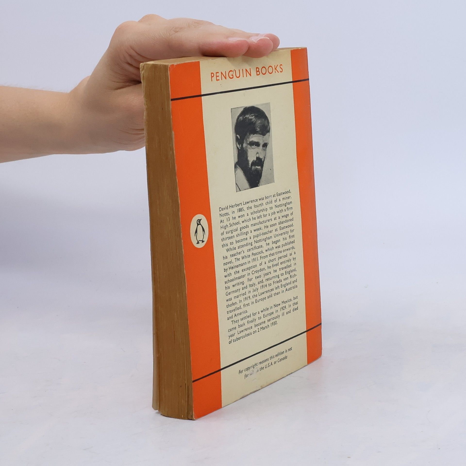 D. H. Lawrence Lady Chatterley´s Lover