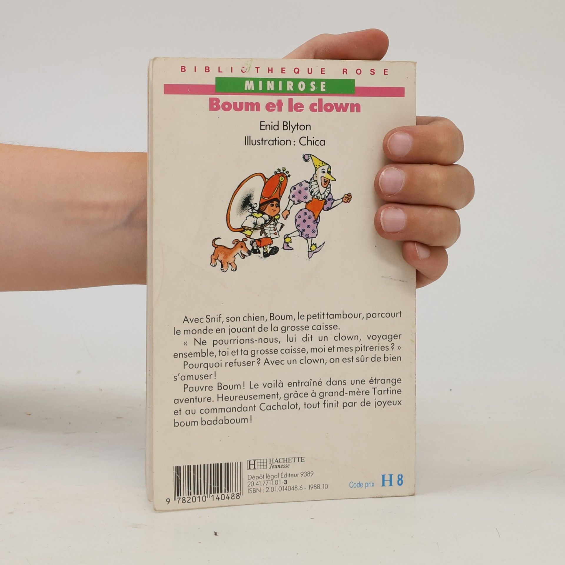 Enid Blyton Bibliothèque Rose - Minirose - 479: Boum et le clown