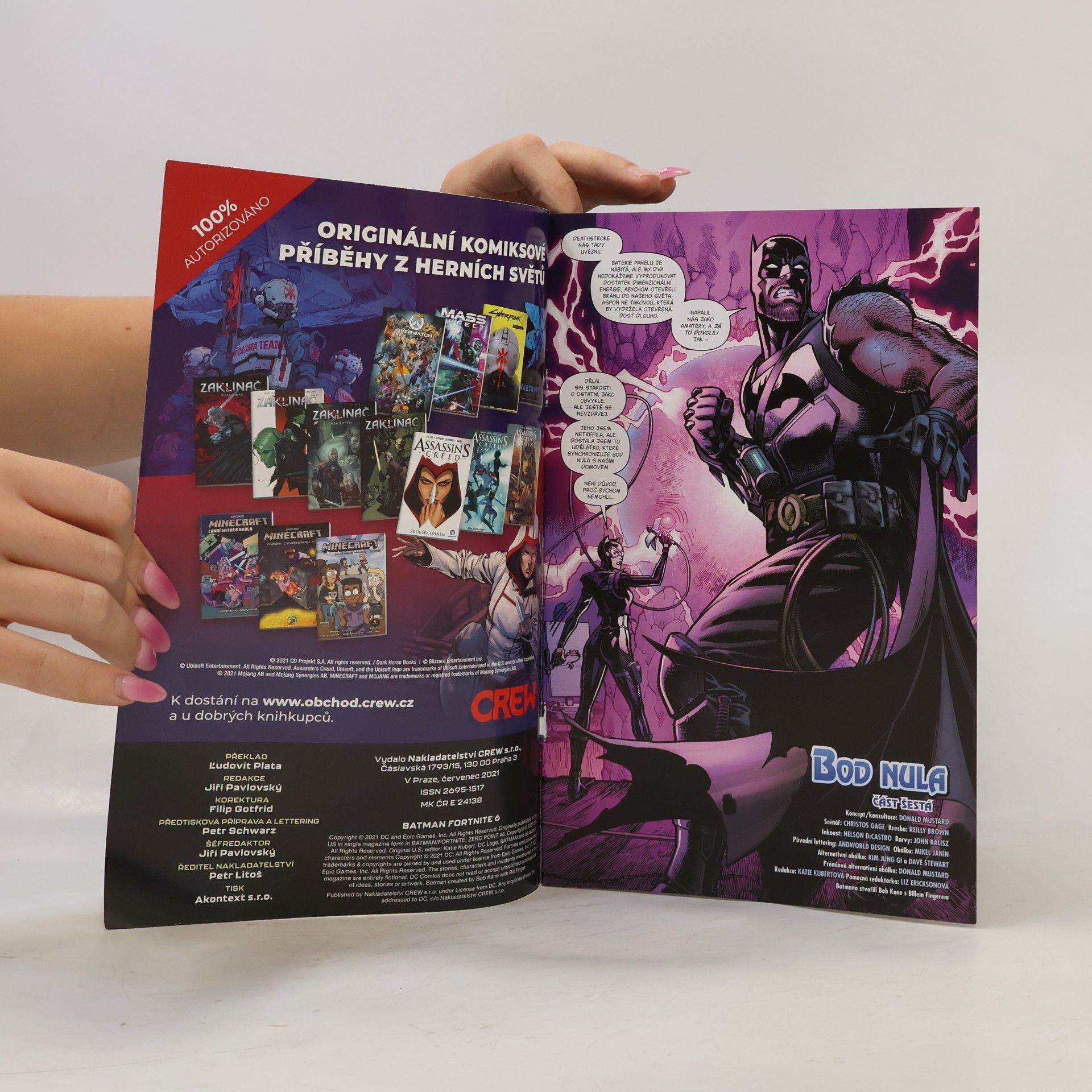 Various authors Batman x Fortnite - Bod nula 6