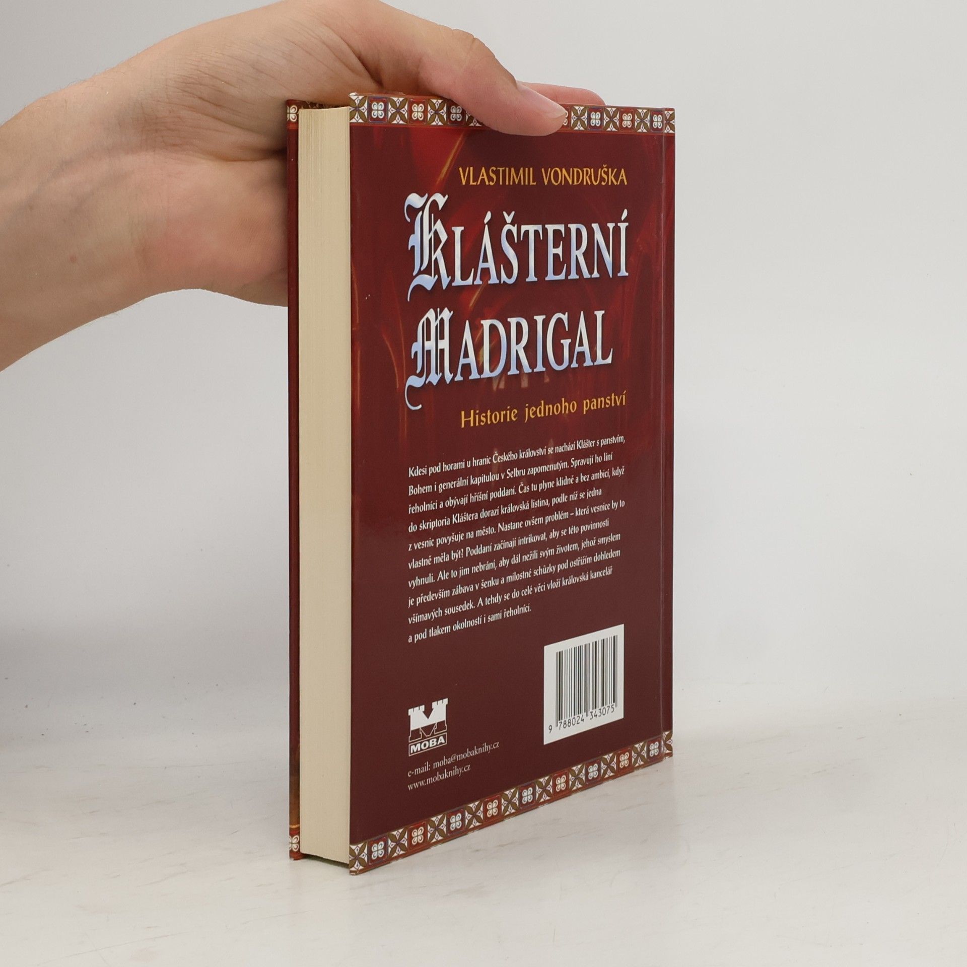 Vlastimil Vondruška Klášterní madrigal: Historie jednoho panství