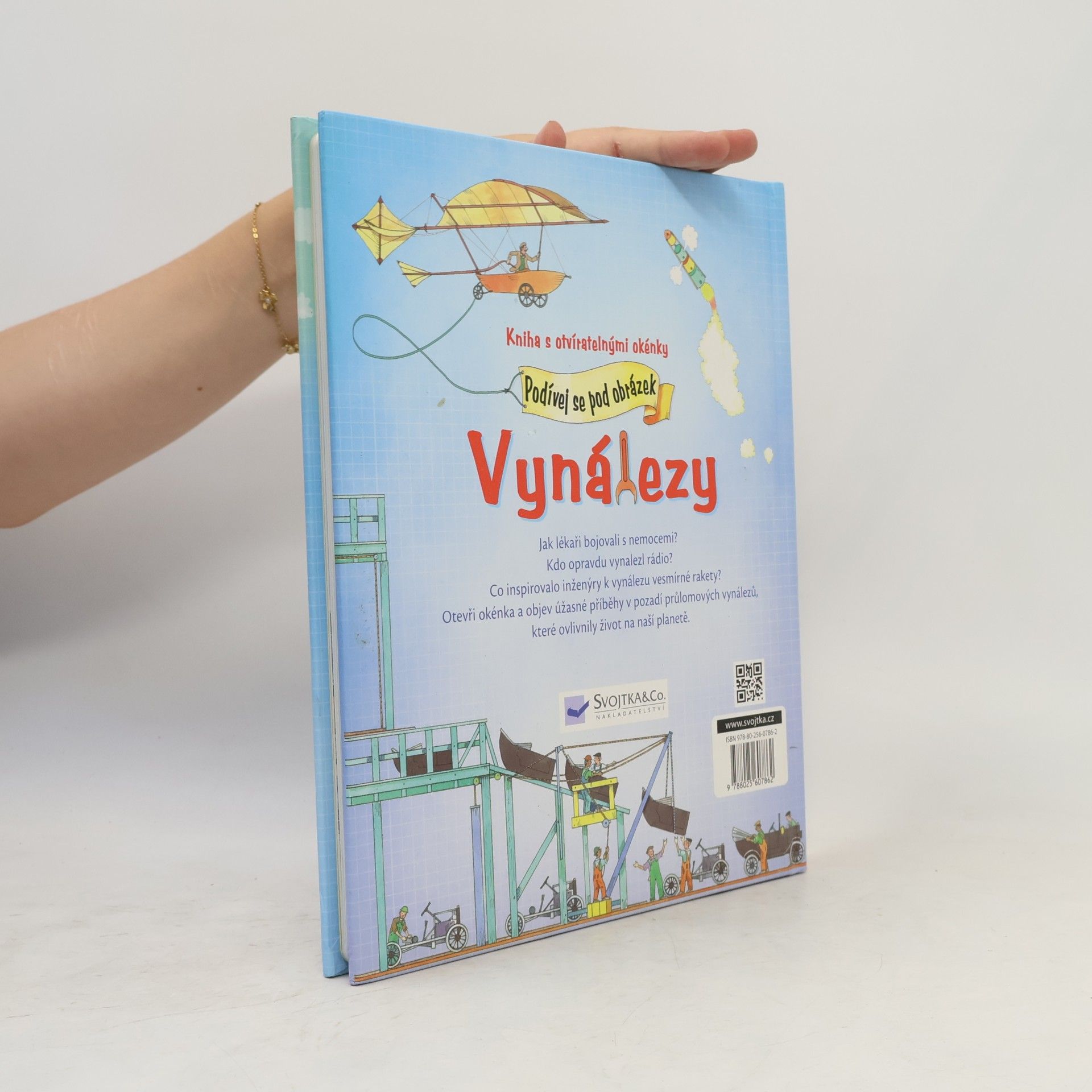 Alex Frith Vynálezy: Kniha s otvíratelnými okénky