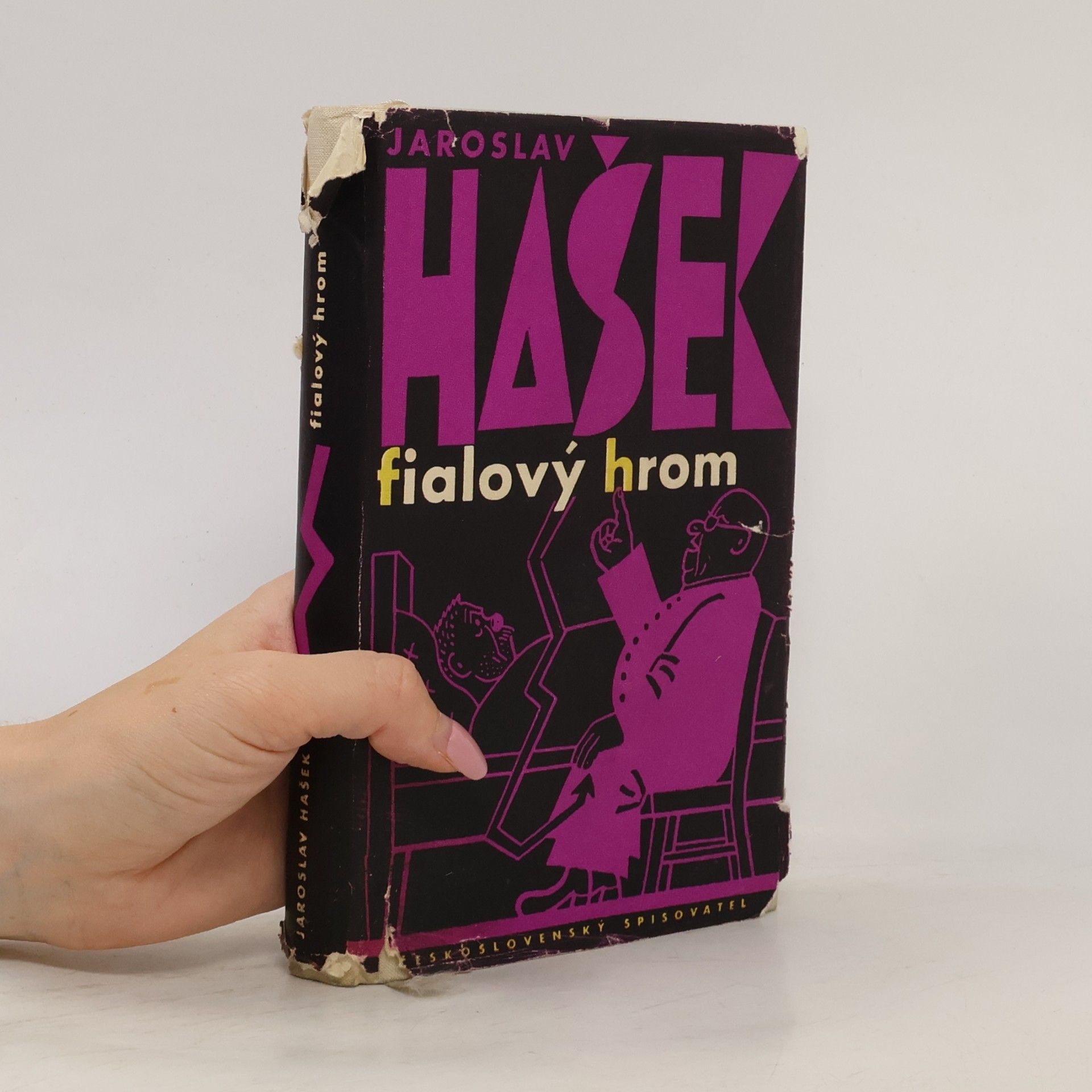 Jaroslav Hašek Fialový hrom
