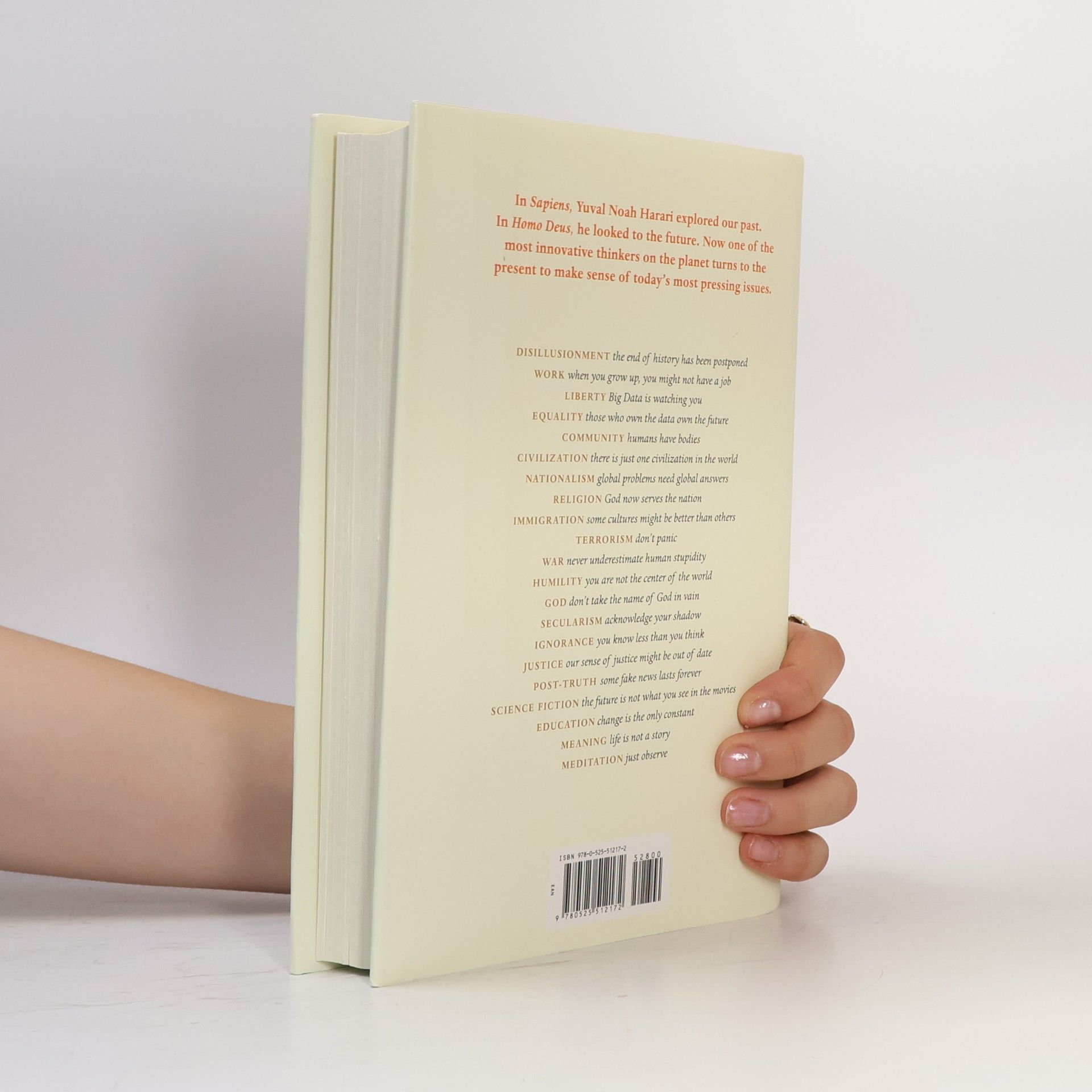 Yuval Harari 21 lessons for the 21st century