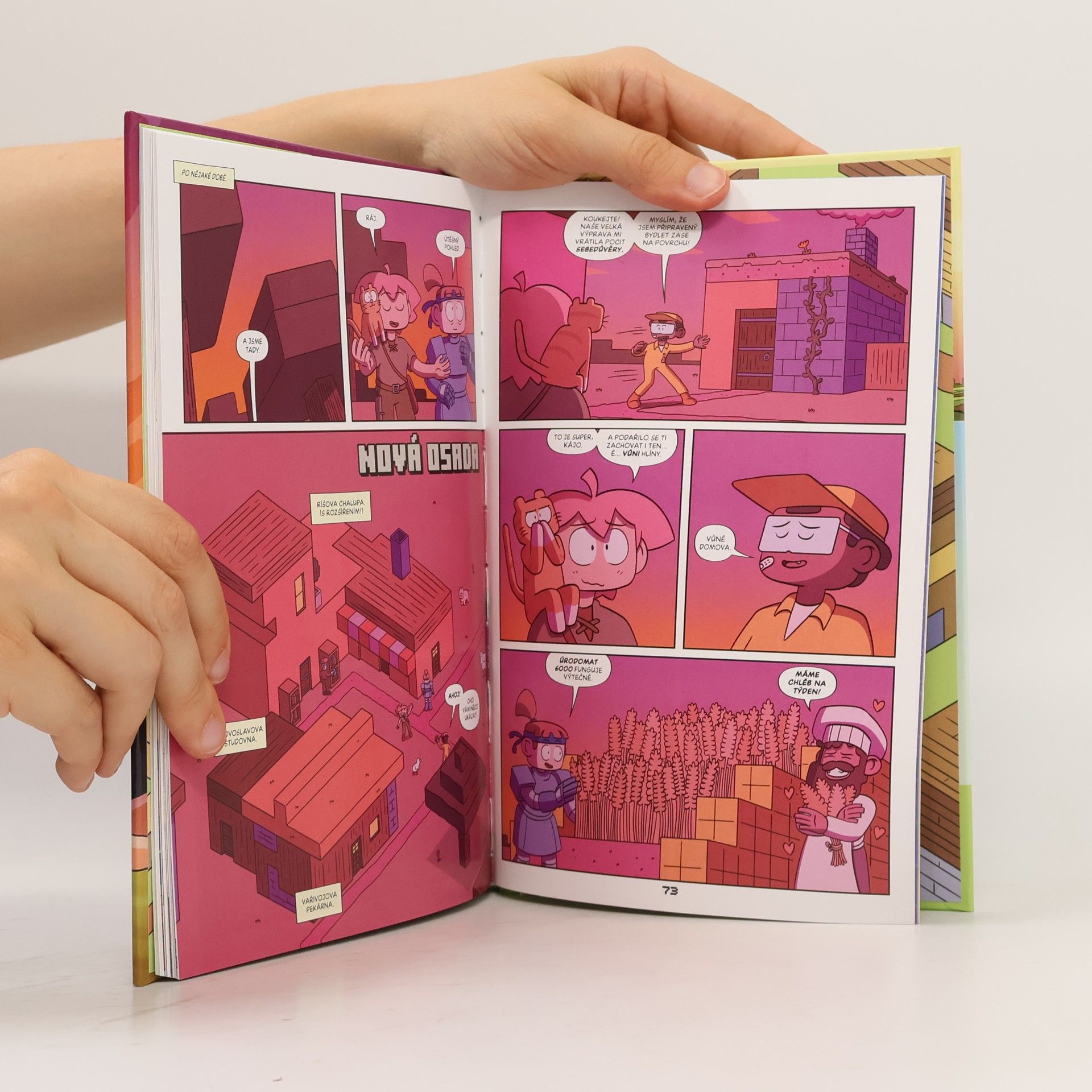 Autorenkollektiv Minecraft komiks. Bez ladu a skladu. Část 1