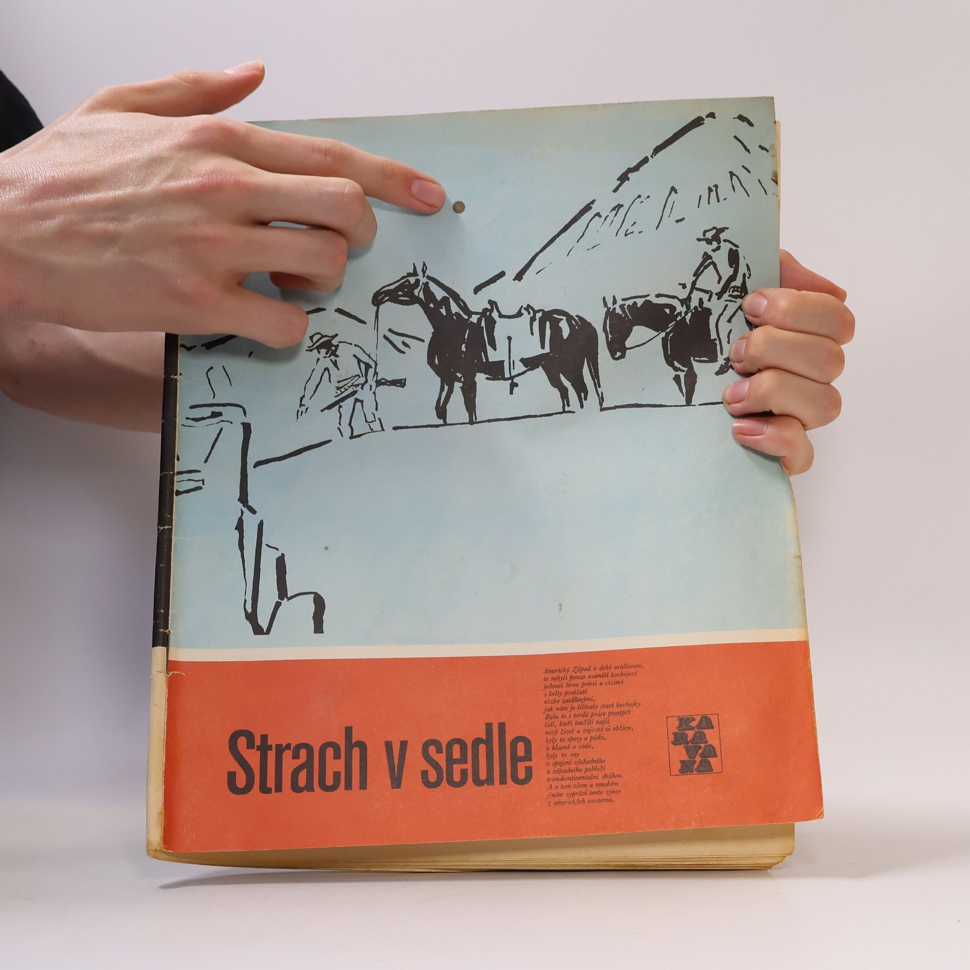 Jiří Šeda Karavana č. 182. Strach v sedle