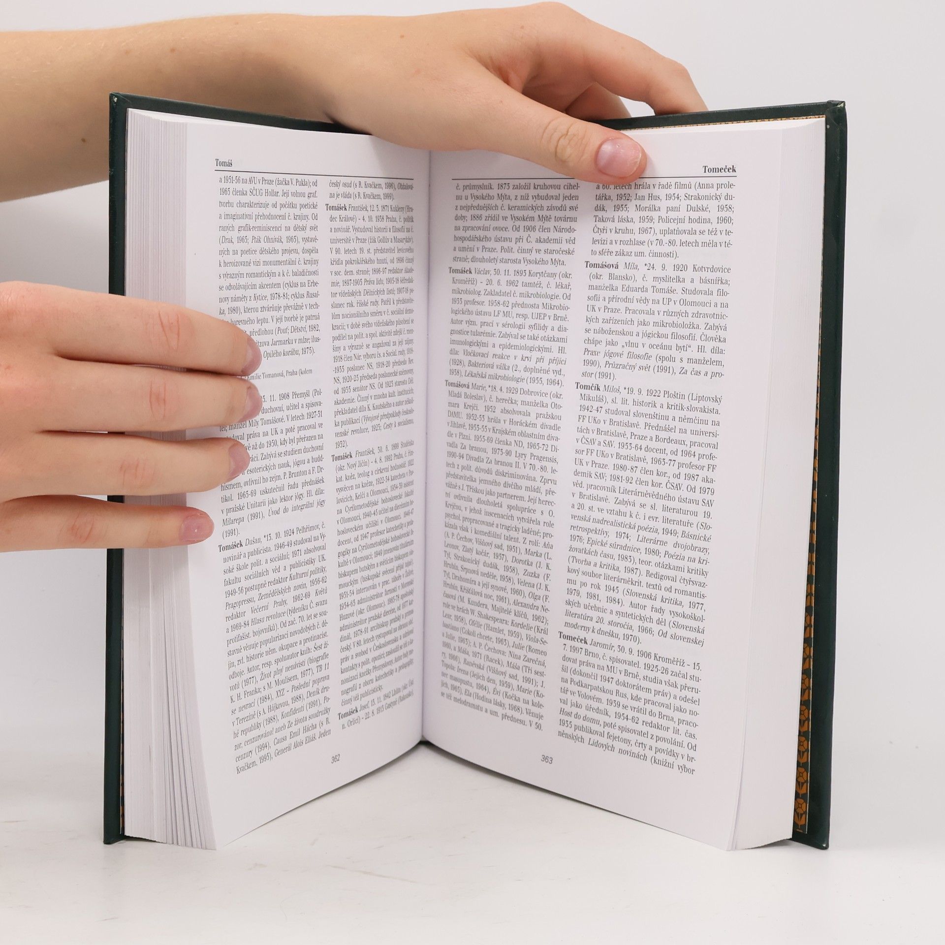Josef Tomeš Český biografický slovník XX. století. III. díl, Q-Ž