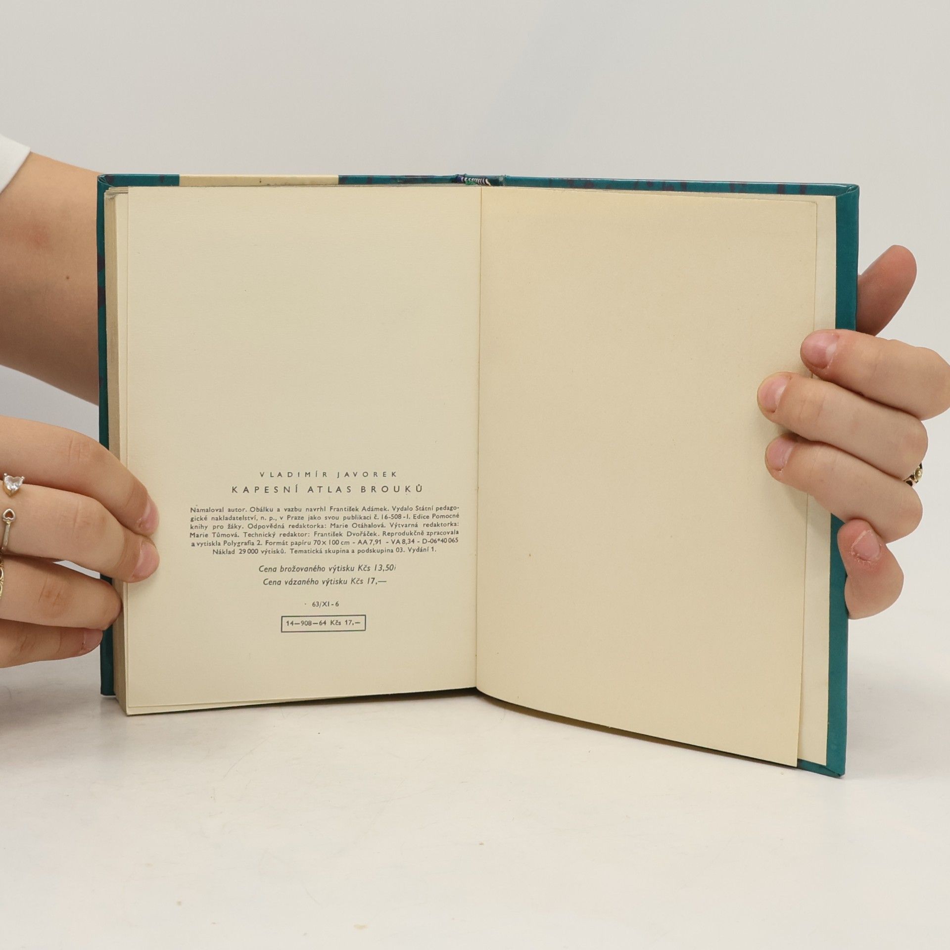 Vladimír Javorek Kapesní atlas brouků