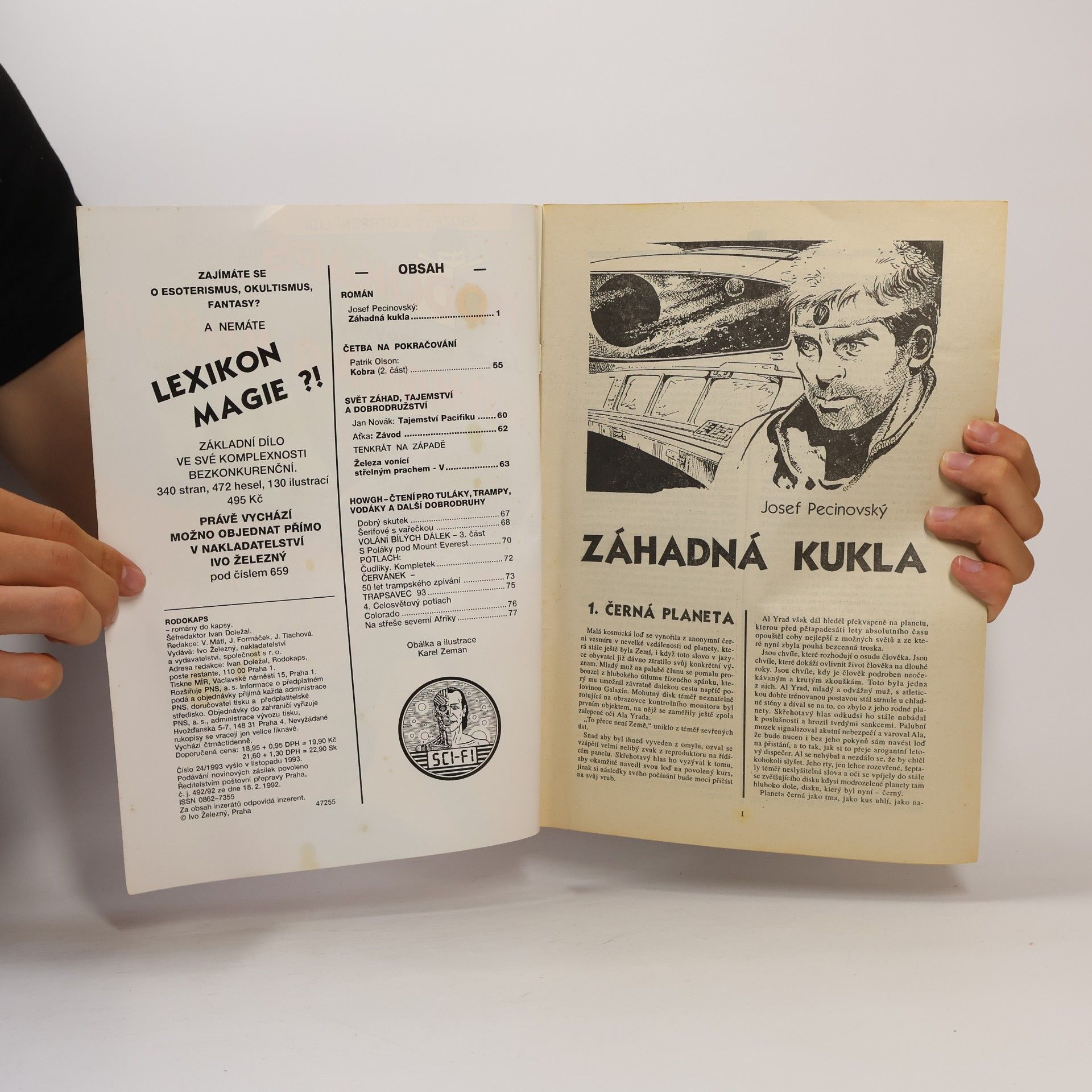 Josef Pecinovský Záhadná kukla
