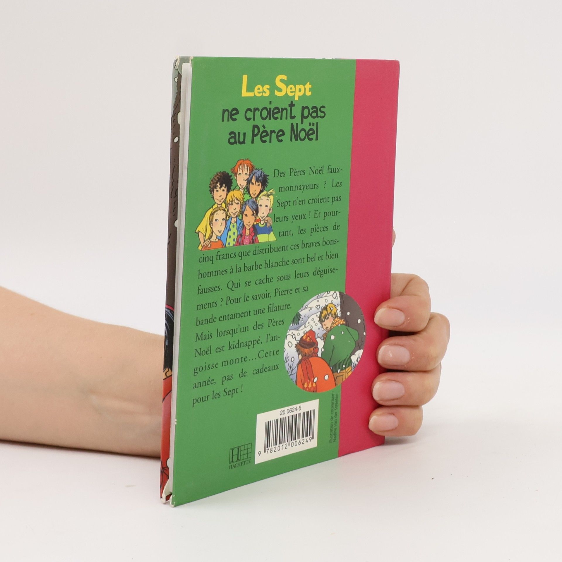 Enid Blyton Bibliothèque Rose - 890: Les Sept ne croient pas au Père Noël
