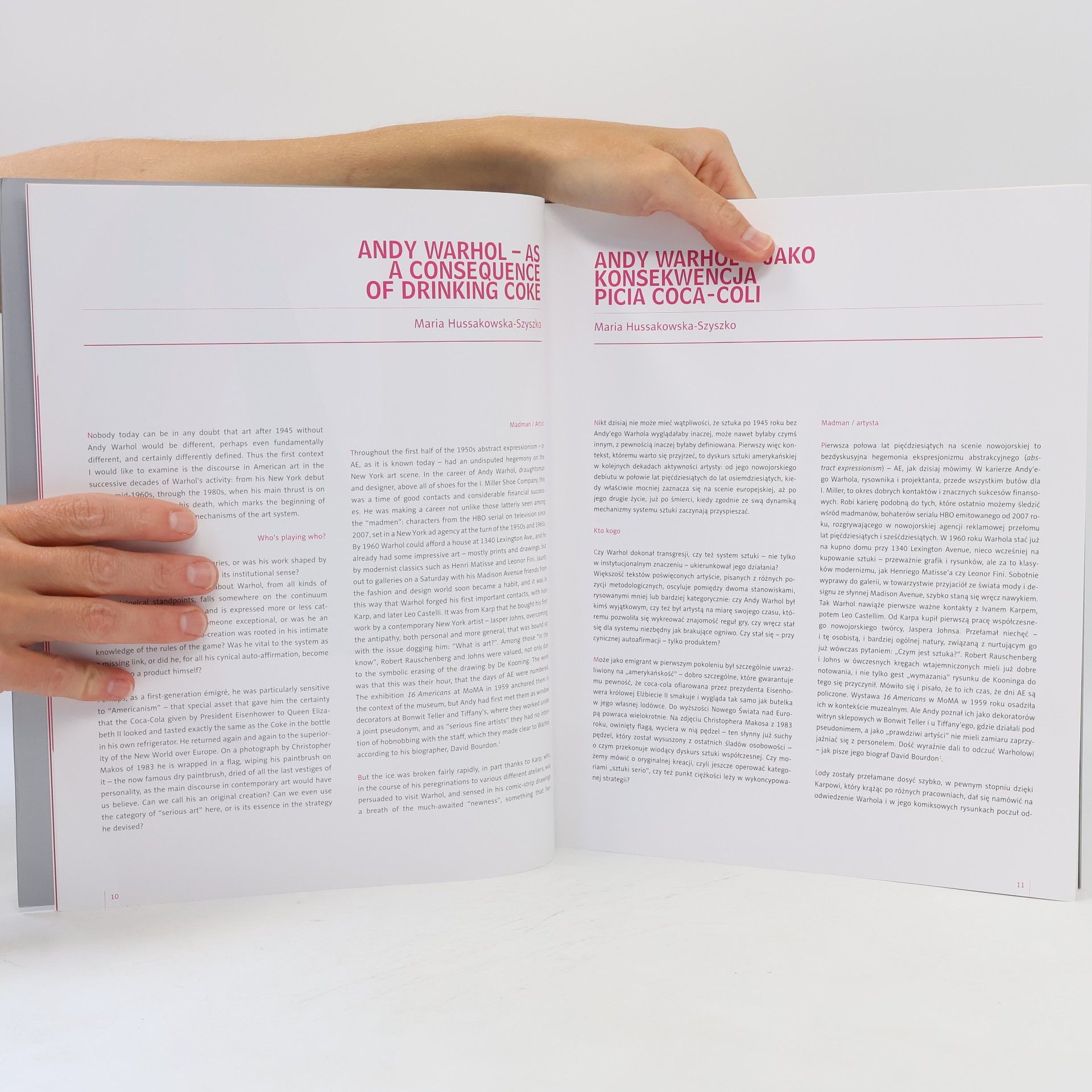 Grzegorz Dziamski Andy Warhol: Konteksty / Contexts