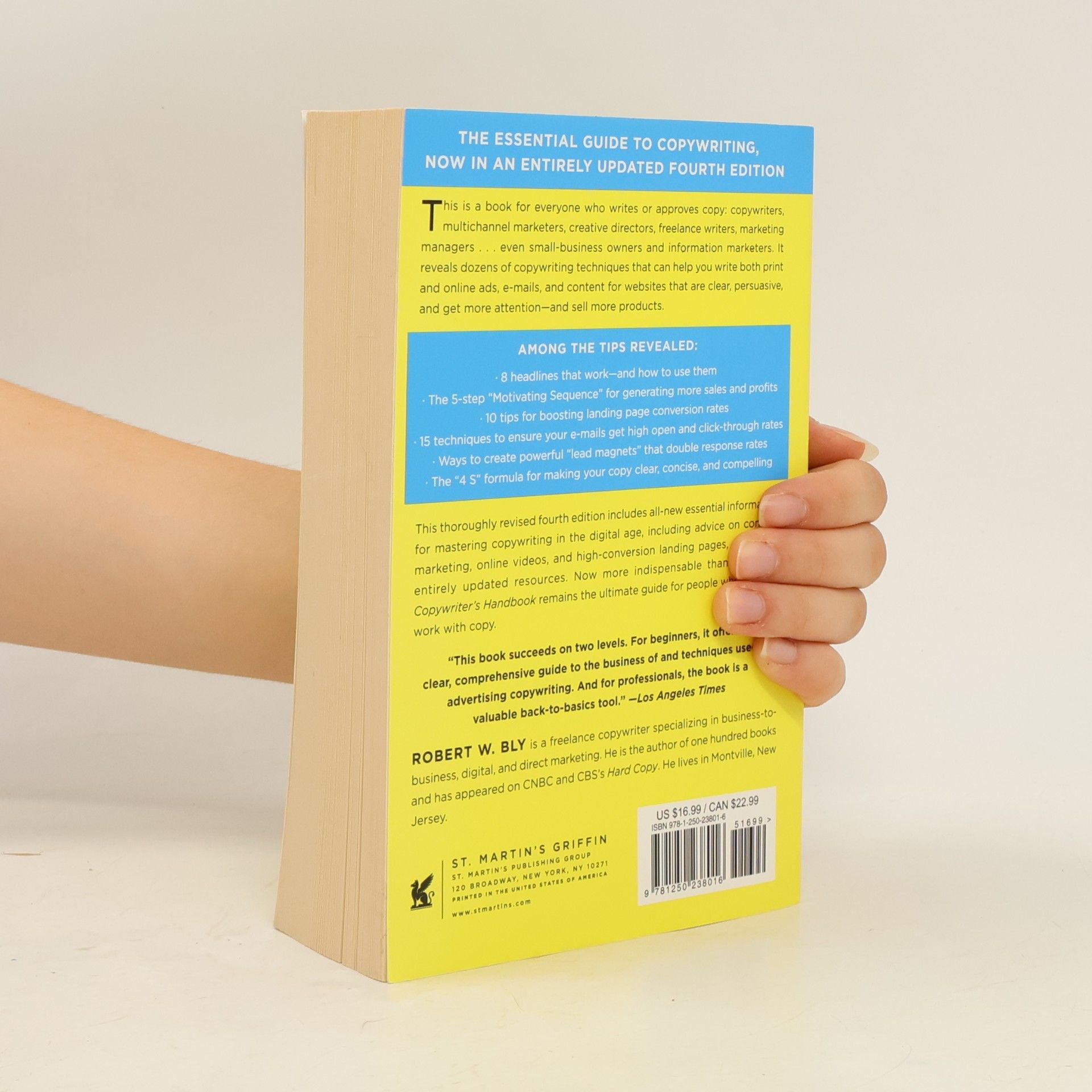Robert W Bly The copywriter's handbook