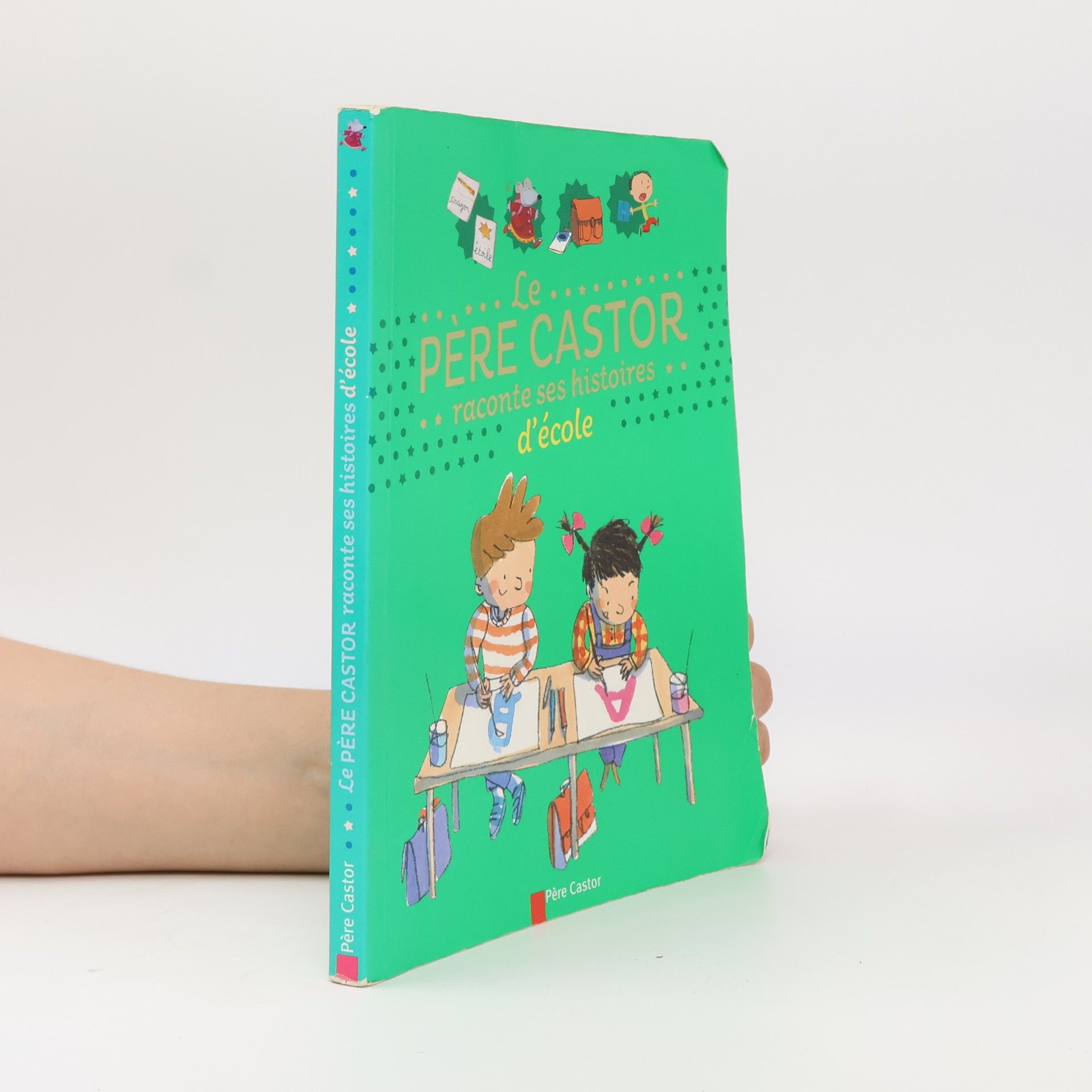 Le Père Castor raconte ses histoires d'école