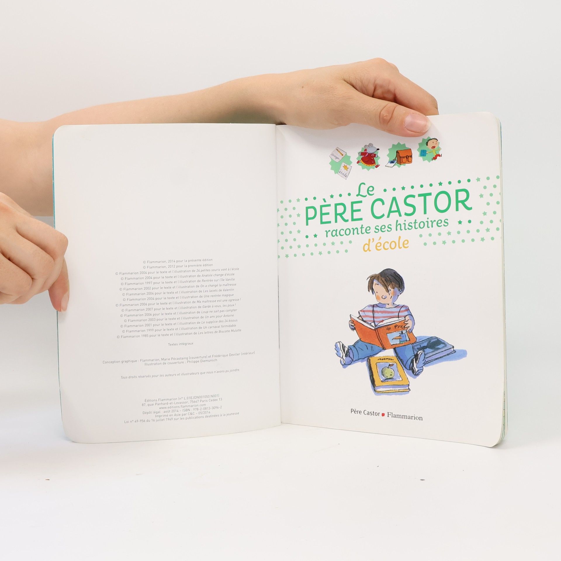 Magdalena Le Père Castor raconte ses histoires d'école