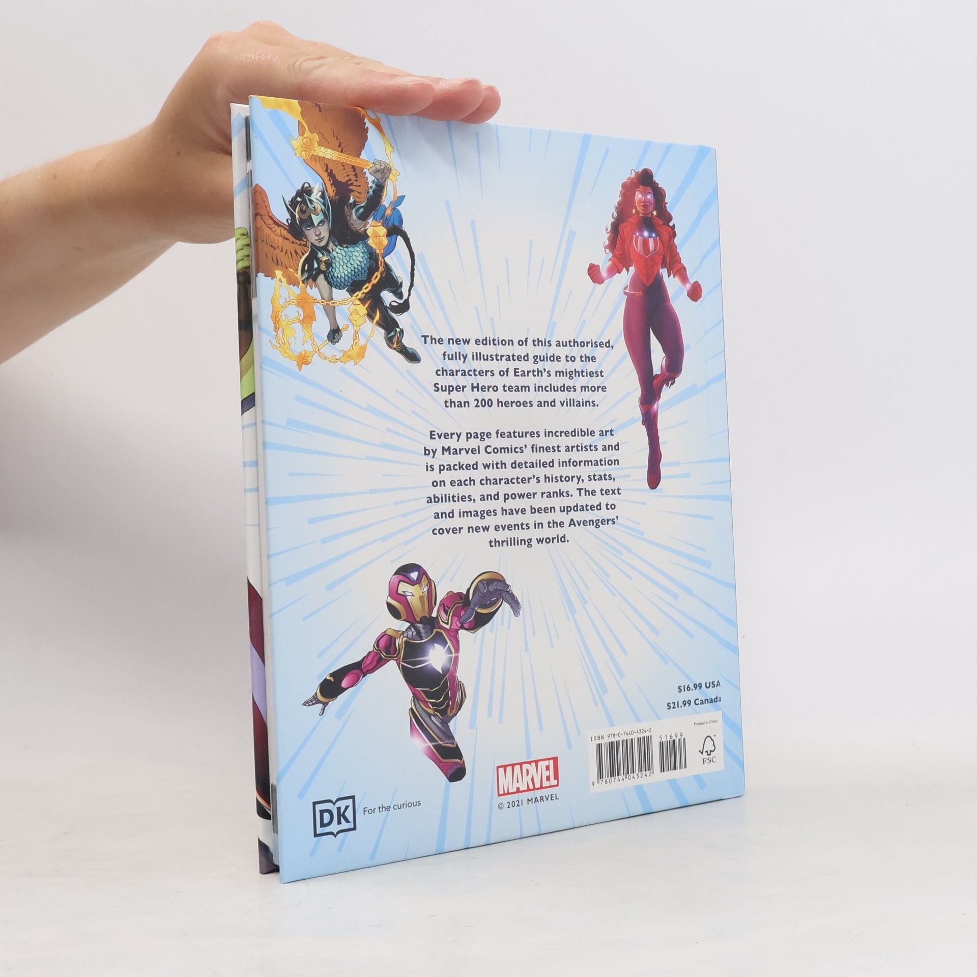 DK Publishing Marvel Avengers The Ultimate Character Guide New Edition