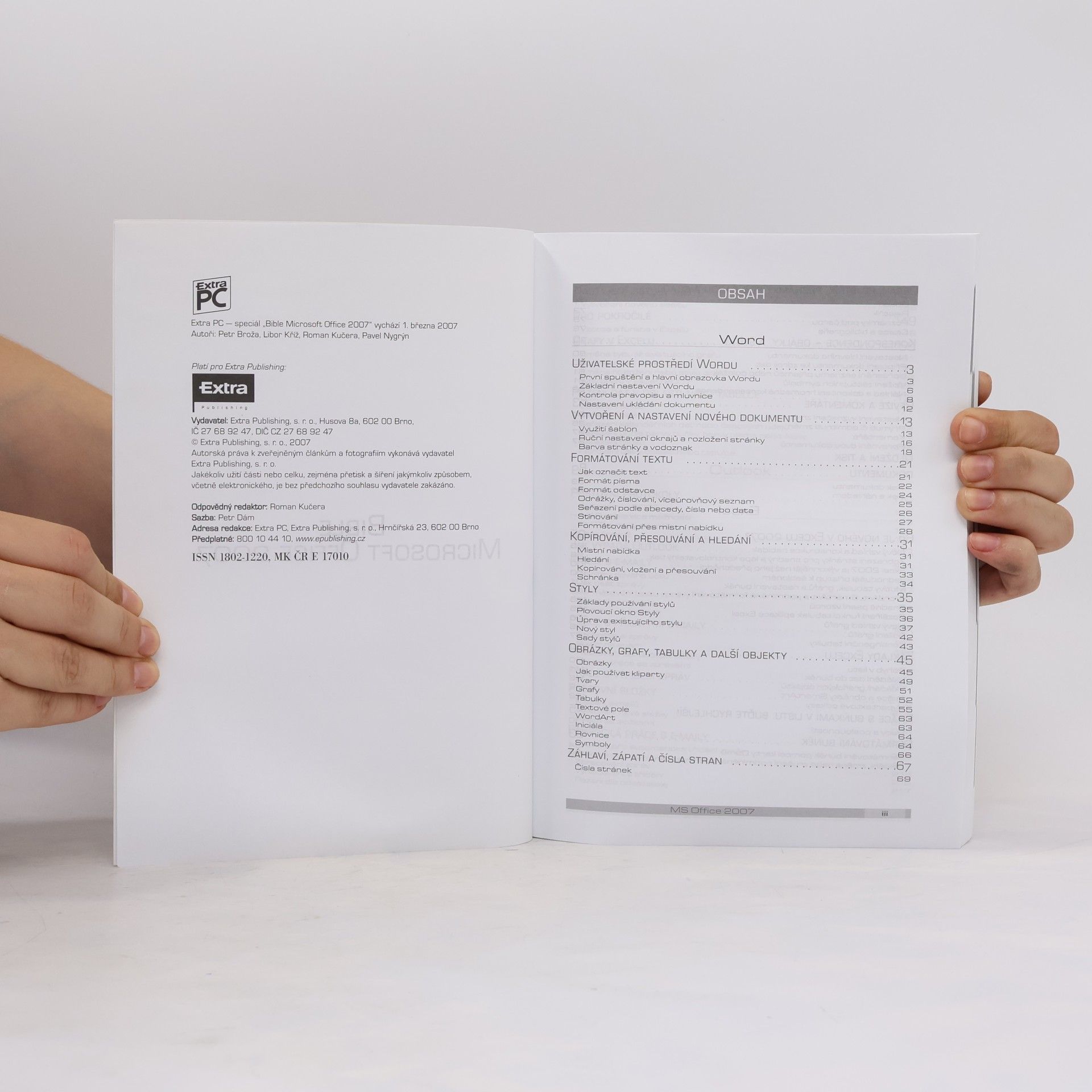 Petr Broža Bible Microsoft Office 2007. Průvodce pro každého