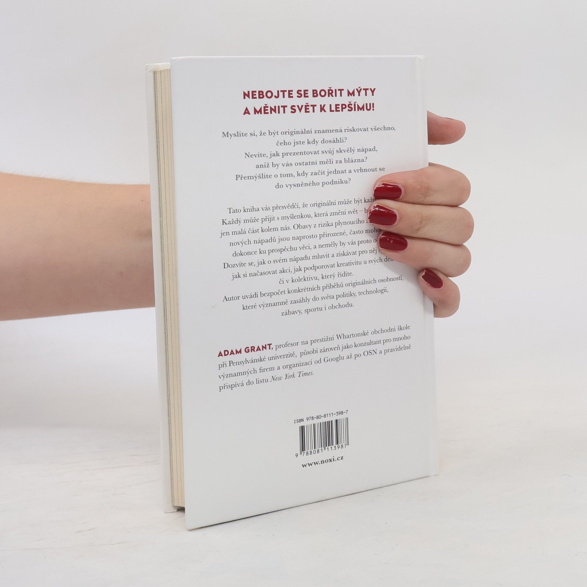Adam Grant Originály: Jak nonkonformisté hýbou světem