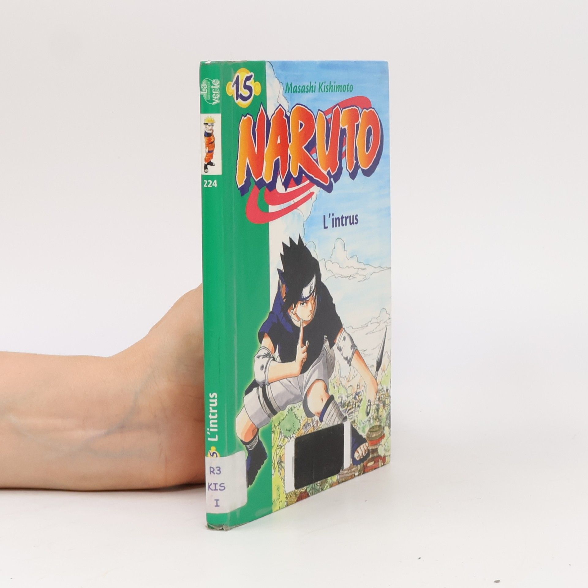 Elizabeth Barféty Naruto - 15: L'intrus