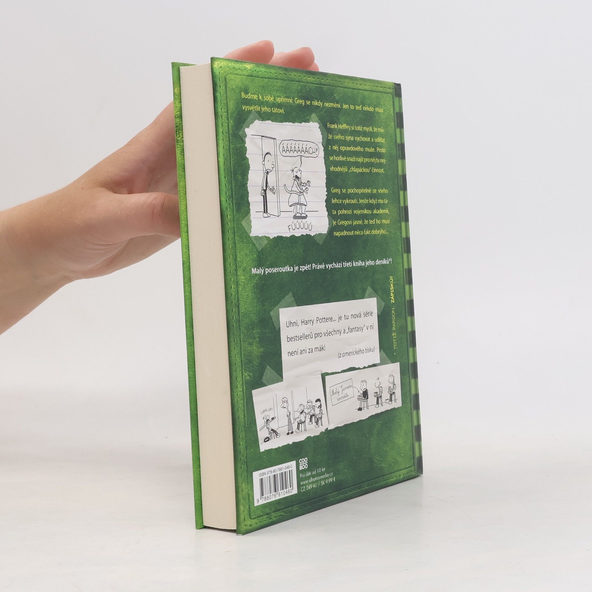 Jeff Kinney Deník malého poseroutky 3. Poslední kapka