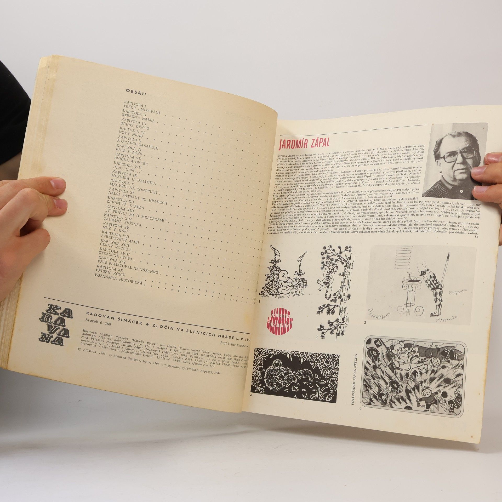 Radovan Šimáček Zločin na Zlenicích hradě L.P. 1318