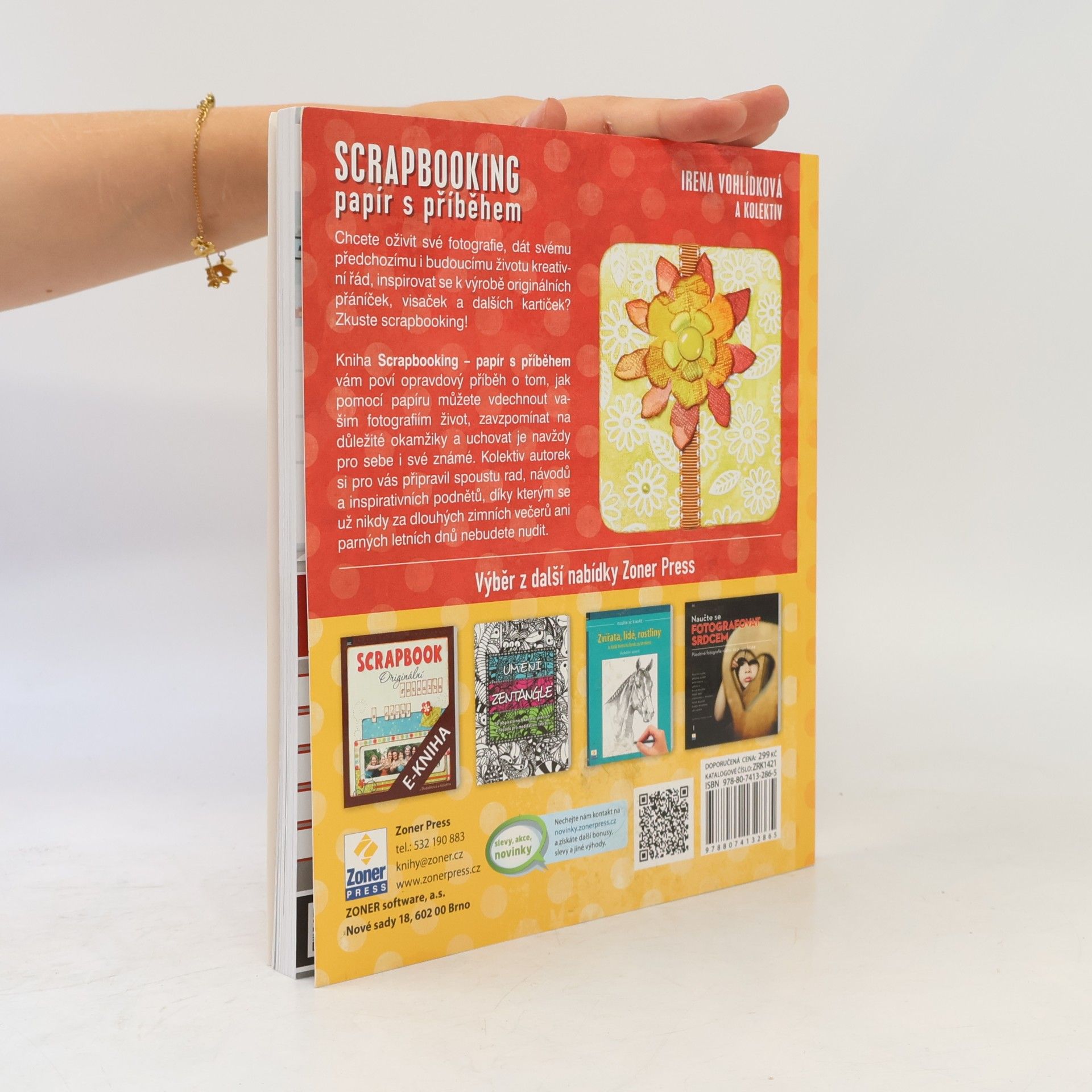 Irena Vohlídková Scrapbooking : papír s příběhem