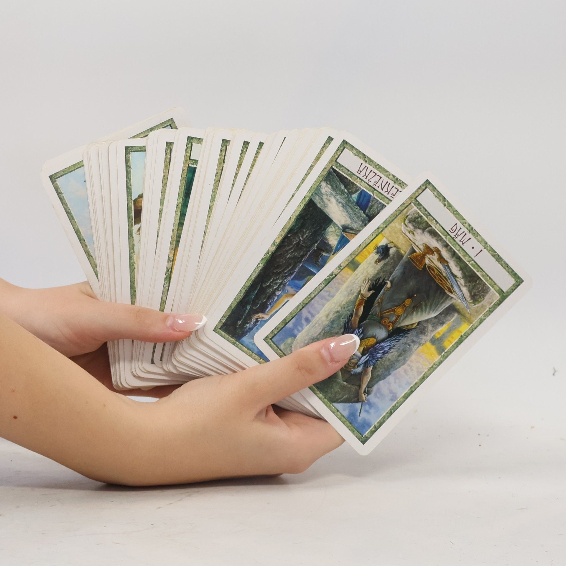 Philip Carr-Gomm Tarot magie Druidů. Kniha a 78 karet