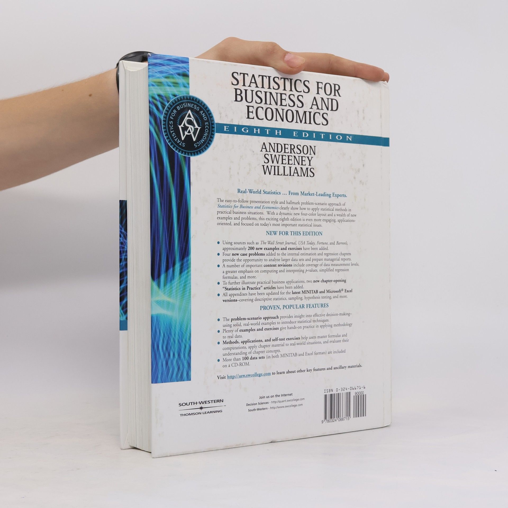 David Anderson Statistics for Business and Economics