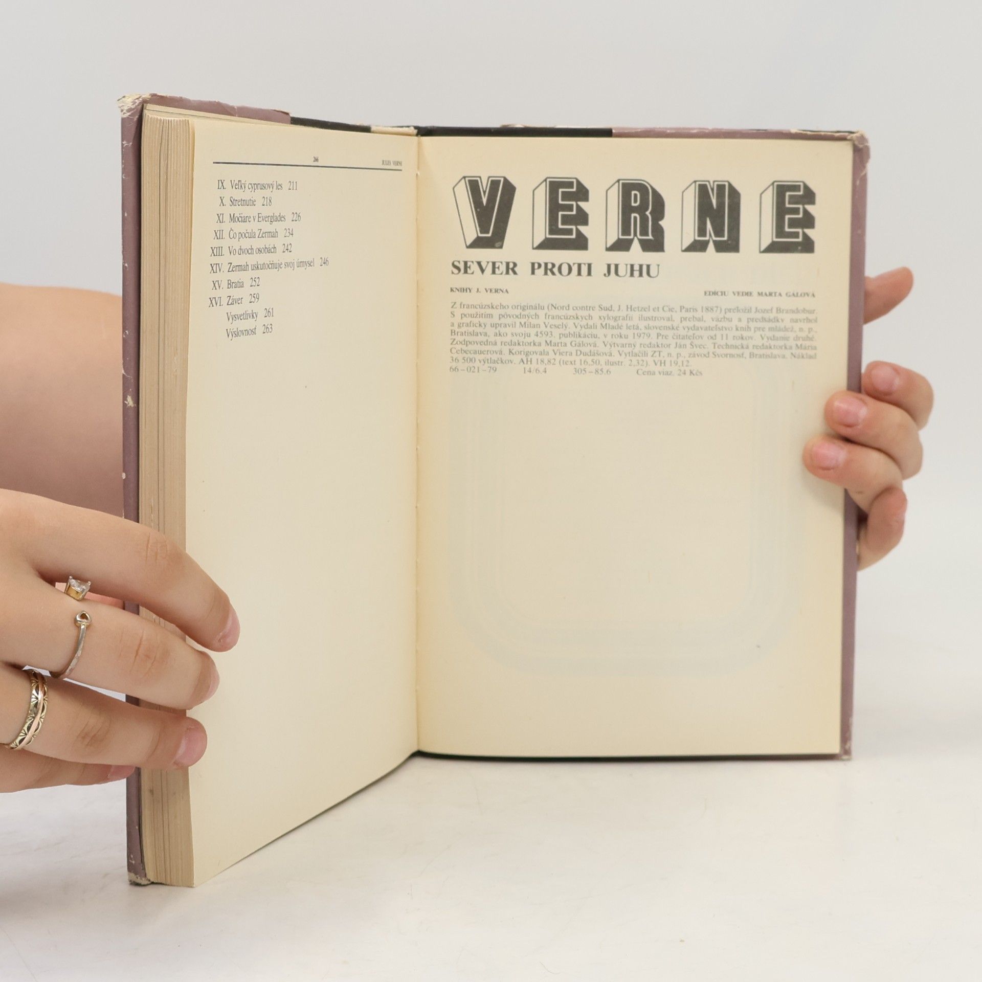Jules Verne Sever proti jihu