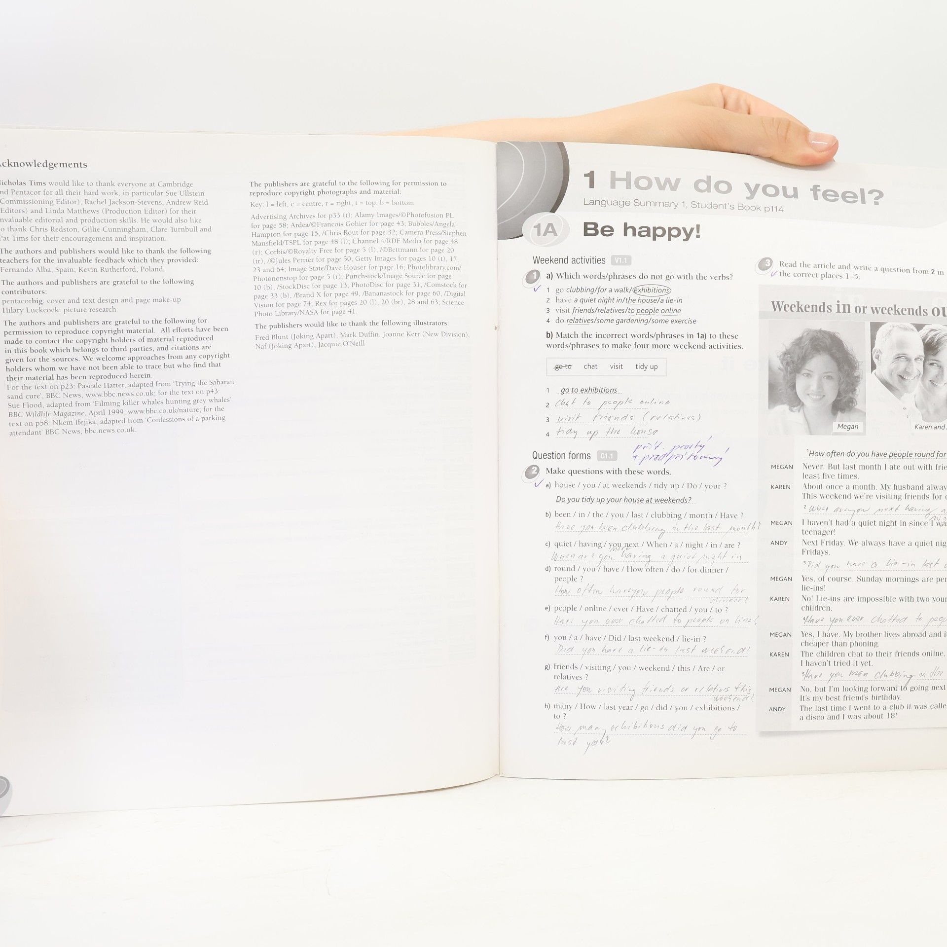 Gillie Cunningham Face2face Intermediate Workbook