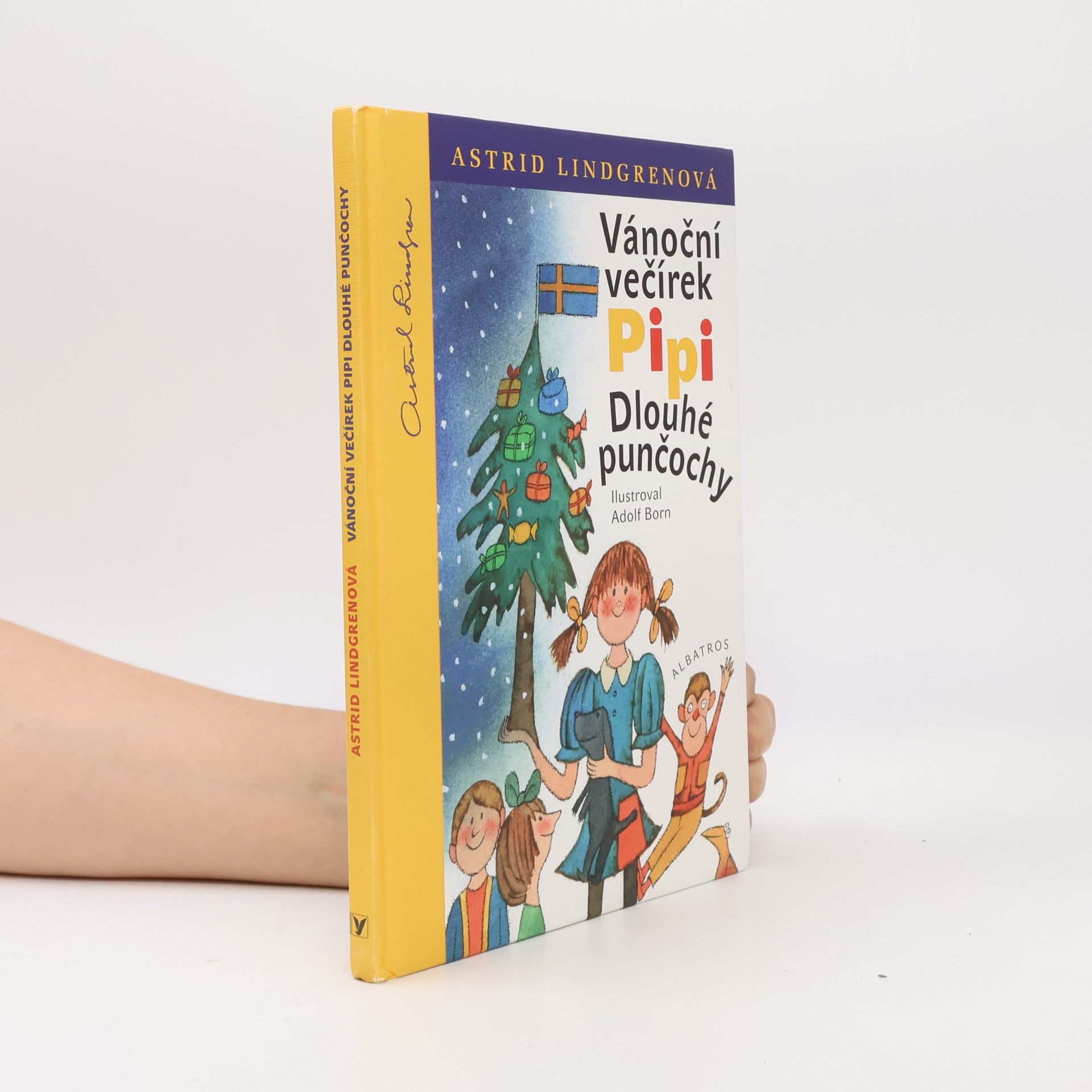 Astrid Lindgren Vánoční večírek Pipi Dlouhé punčochy